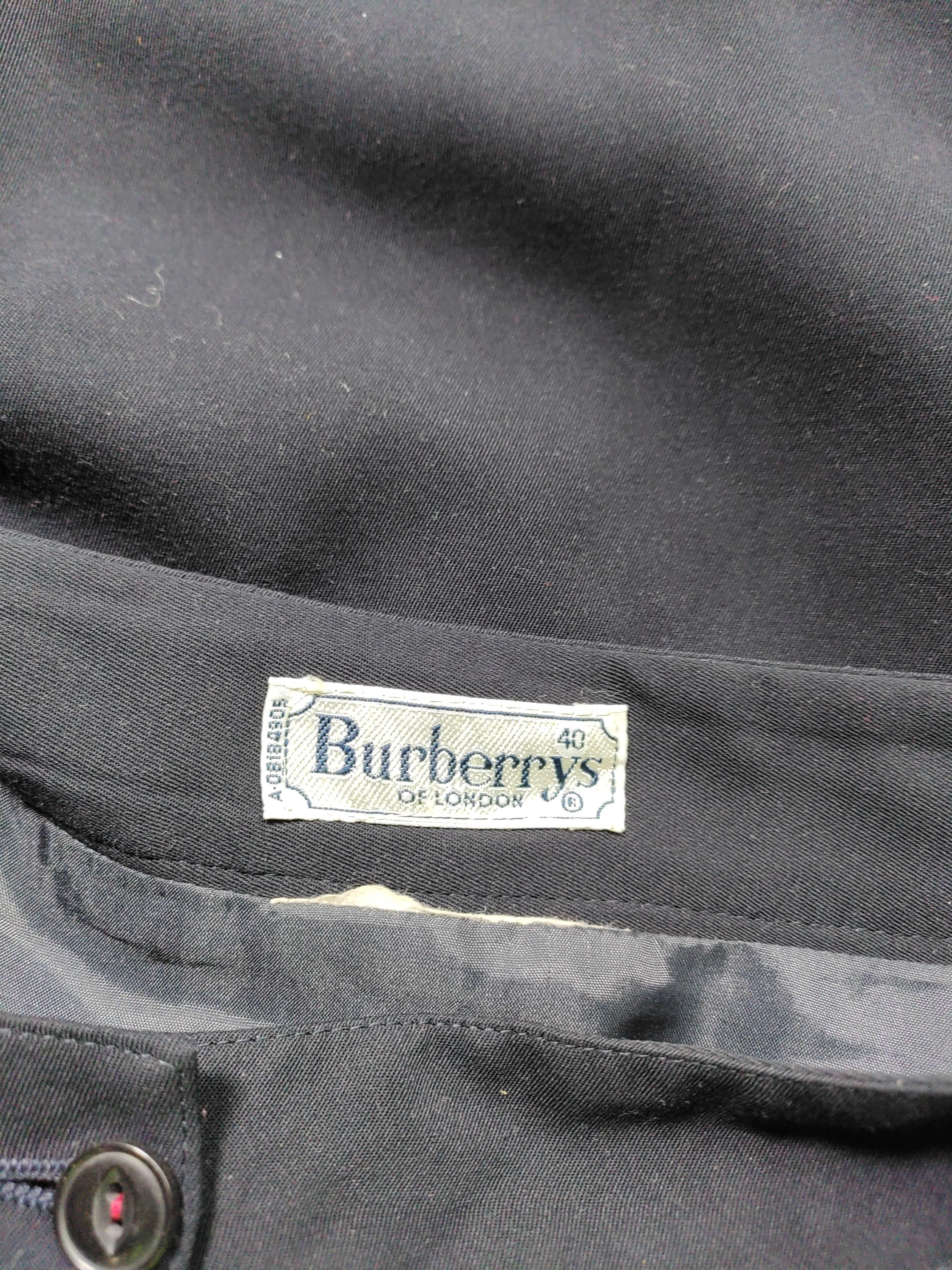 Burberry Women's Midi Skirt UK 12 Black 100% Other Midi Straight & Pencil - Image 6