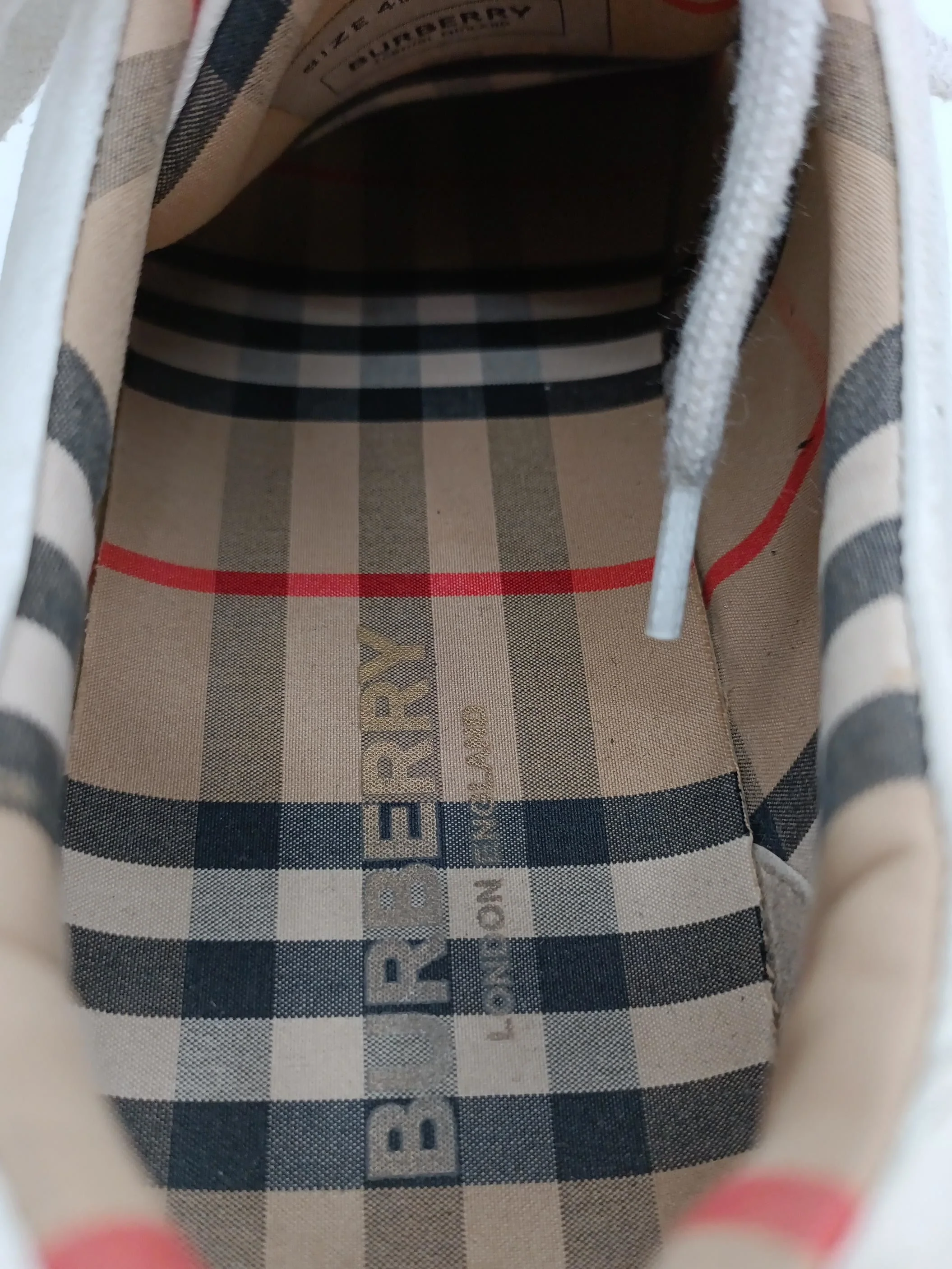 Burberry Women's Trainers EU40 in White - Image 6