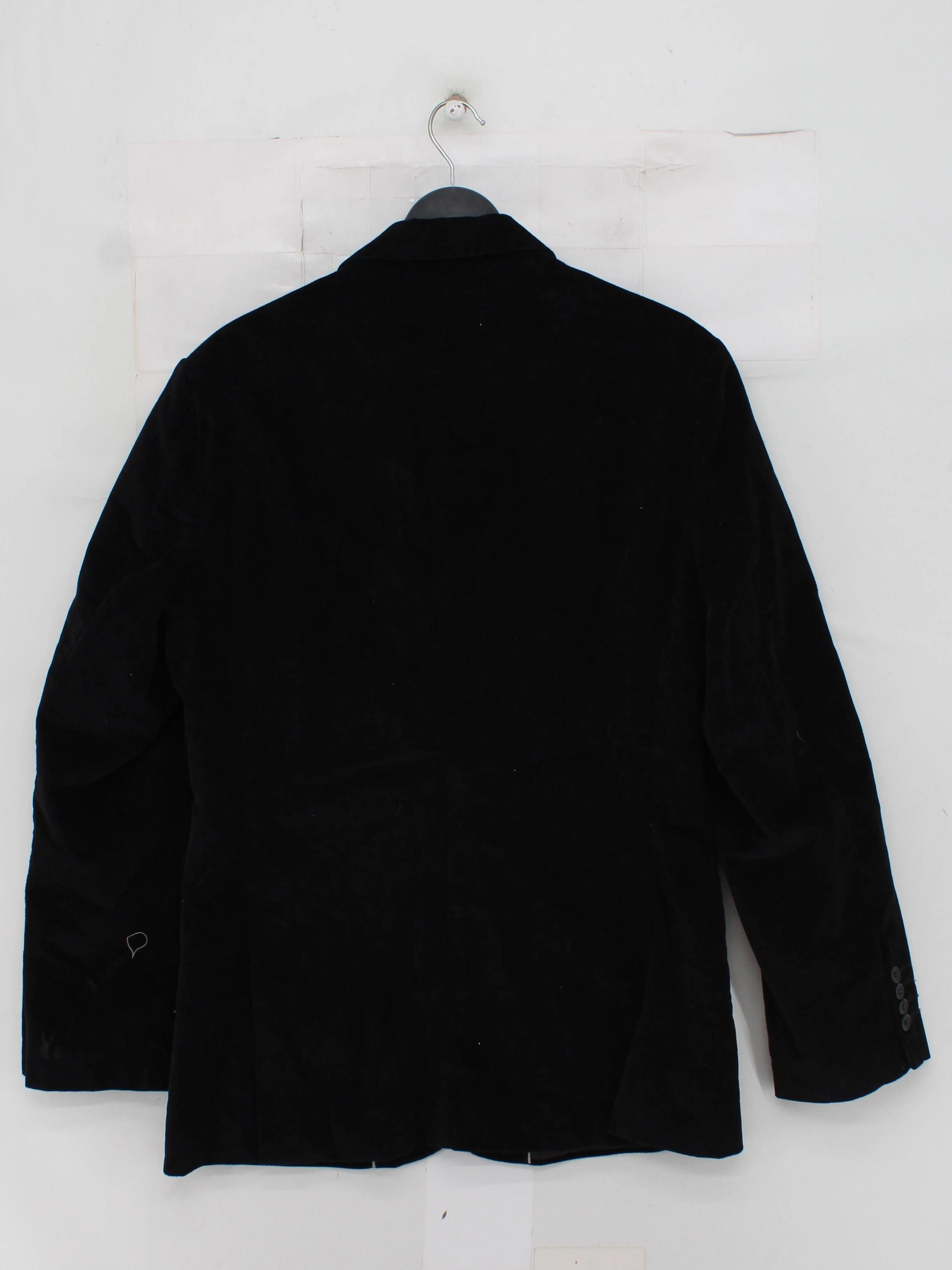 Burton Men's Blazer M Black Cotton with Polyester Overcoat - Image 2
