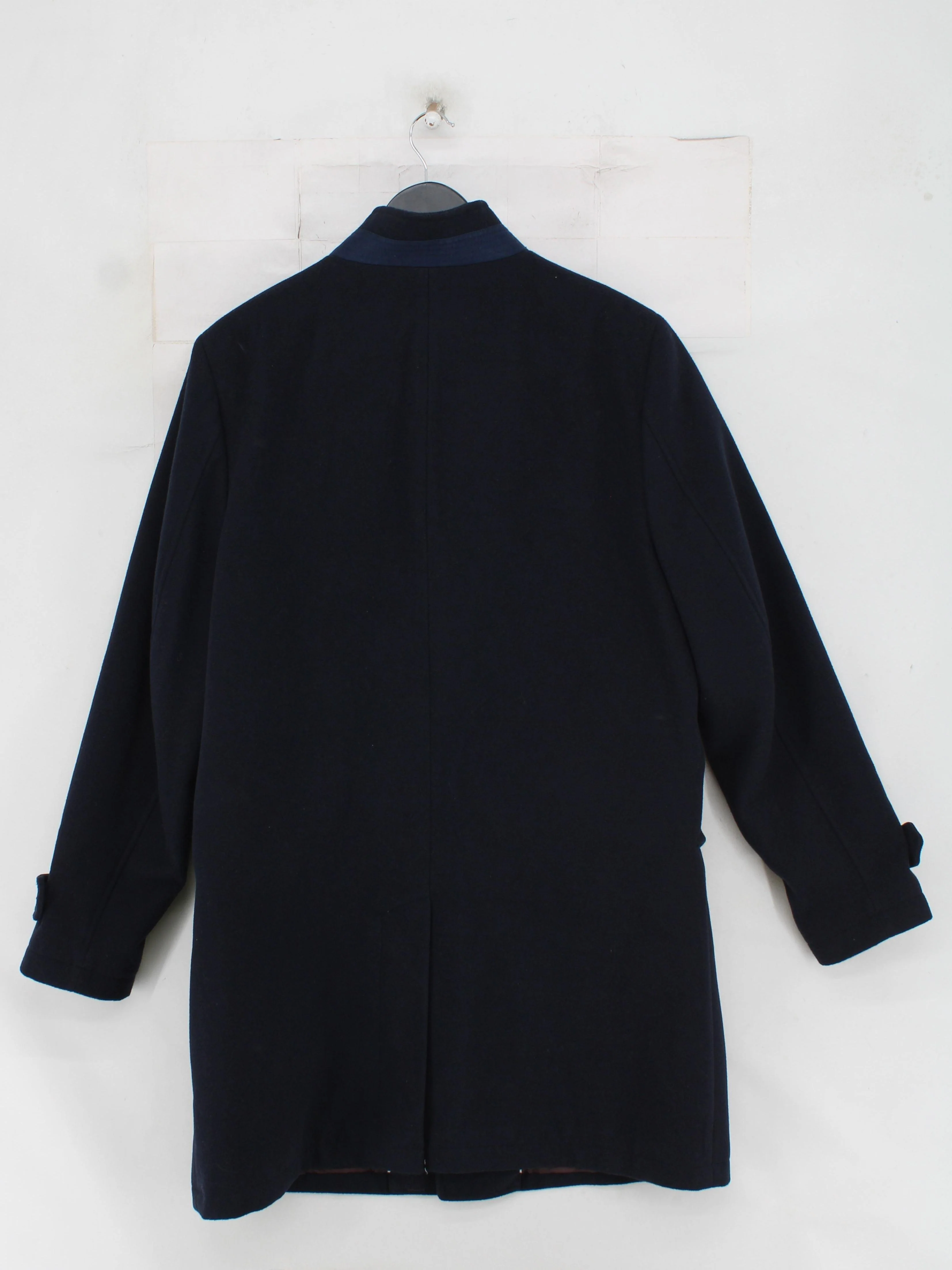 Burton Men's Coat L Blue Polyester with Viscose, Elastane Overcoat - Image 2