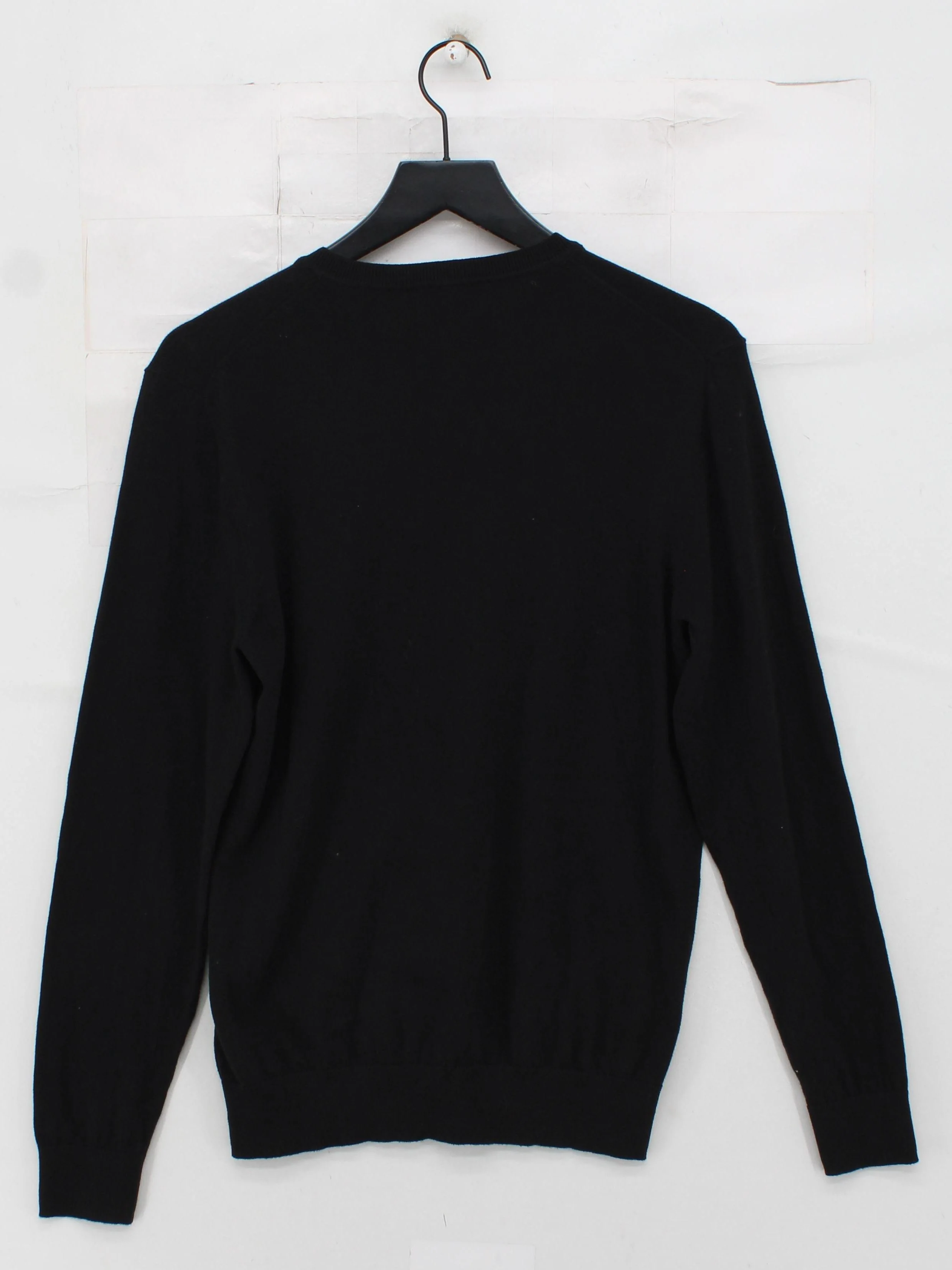 Burton Men's Jumper S Black Cotton with Nylon Crew Neck Pullover - Image 2