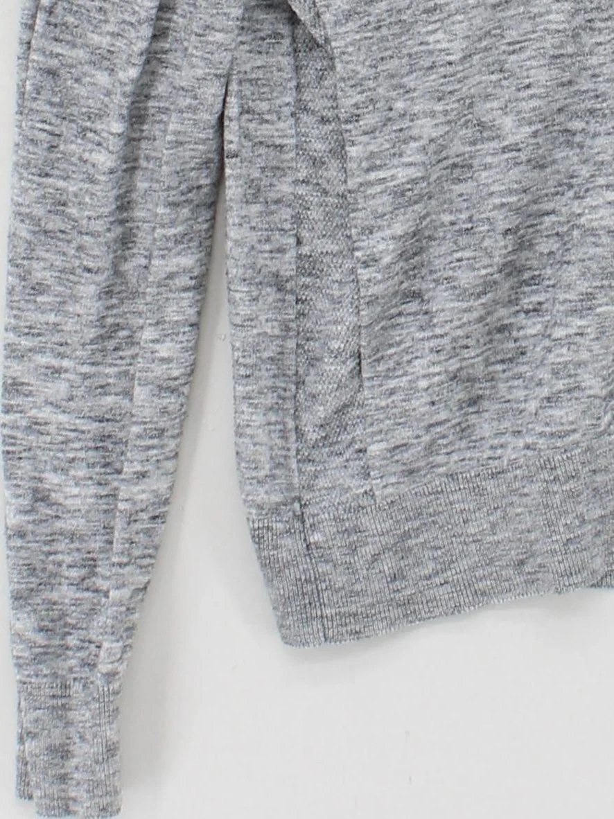 Burton Men's Jumper S Grey Cotton with Nylon Round Neck Pullover - Image 4
