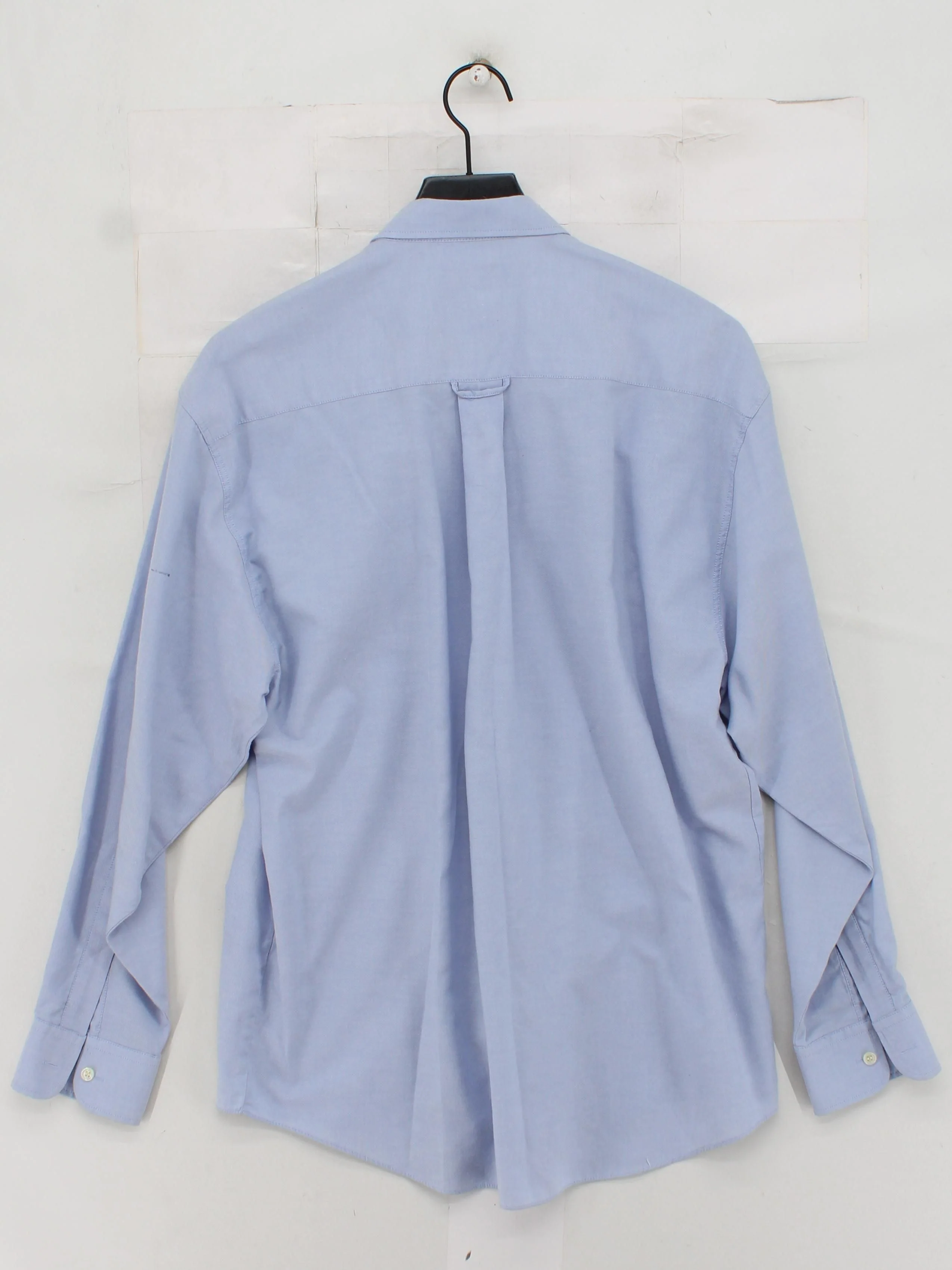 Burton Men's Shirt Chest: 16 in Blue Cotton with Polyester Basic - Image 2