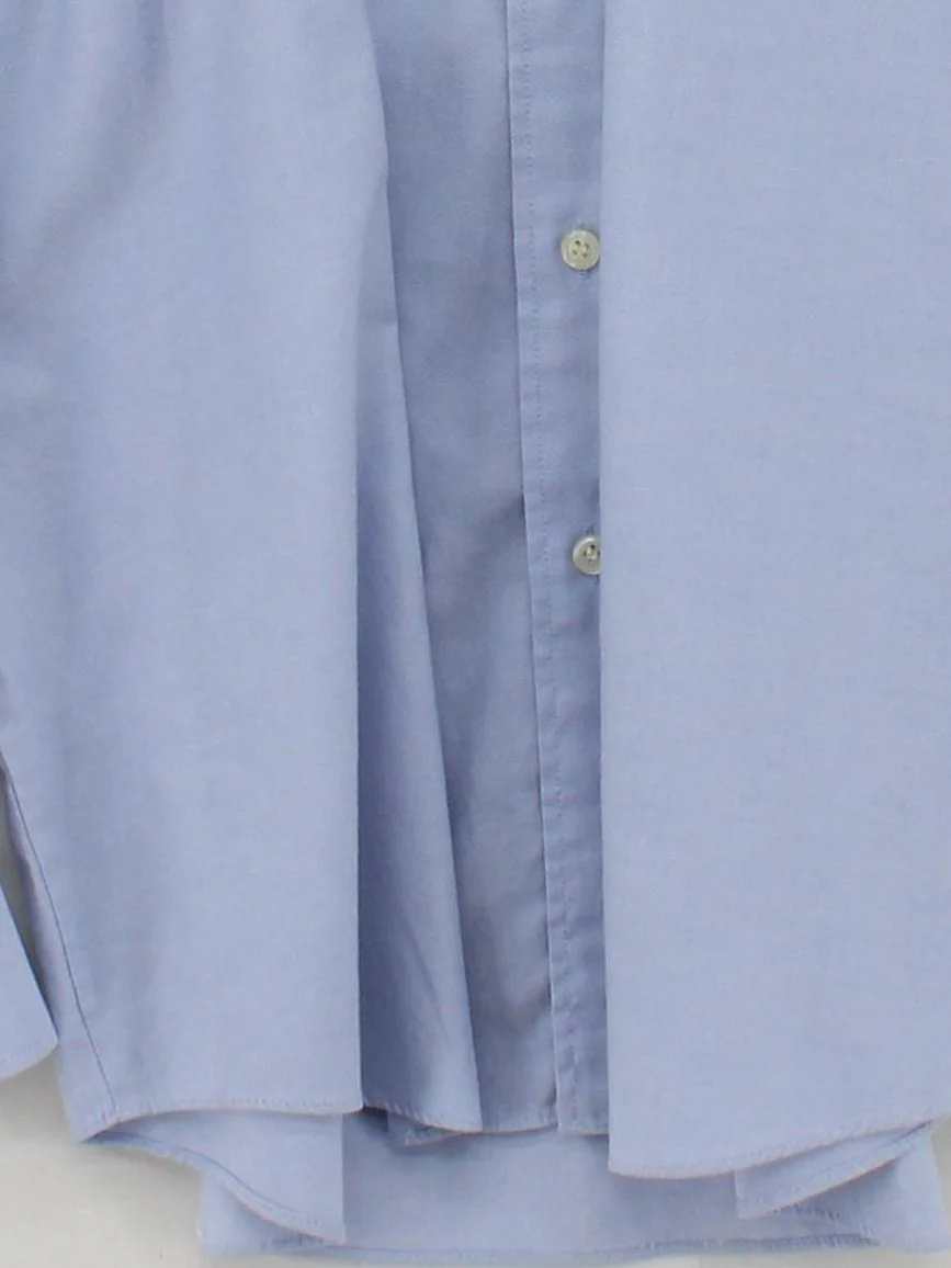 Burton Men's Shirt Chest: 16 in Blue Cotton with Polyester Basic - Image 4
