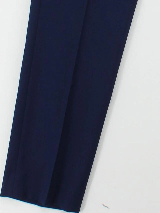 Burton Men's Suit Trousers W 32 in Blue Polyester - Image 4