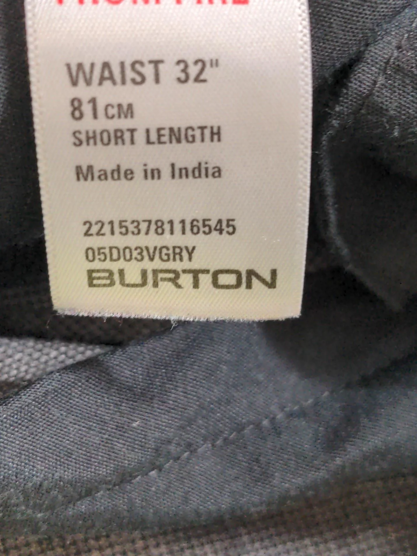 Burton Men's Suit Trousers W 32 in Grey Polyester with Viscose Dress Pants - Image 5