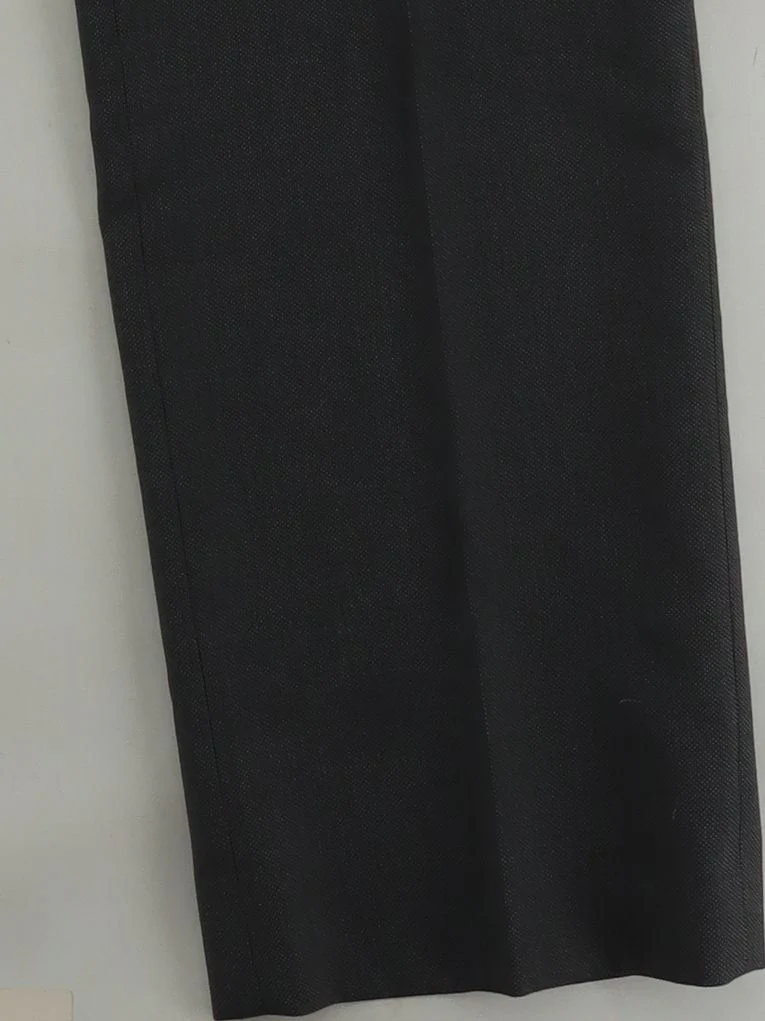 Burton Men's Suit Trousers W 34 in Grey Polyester with Viscose Dress Pants - Image 4
