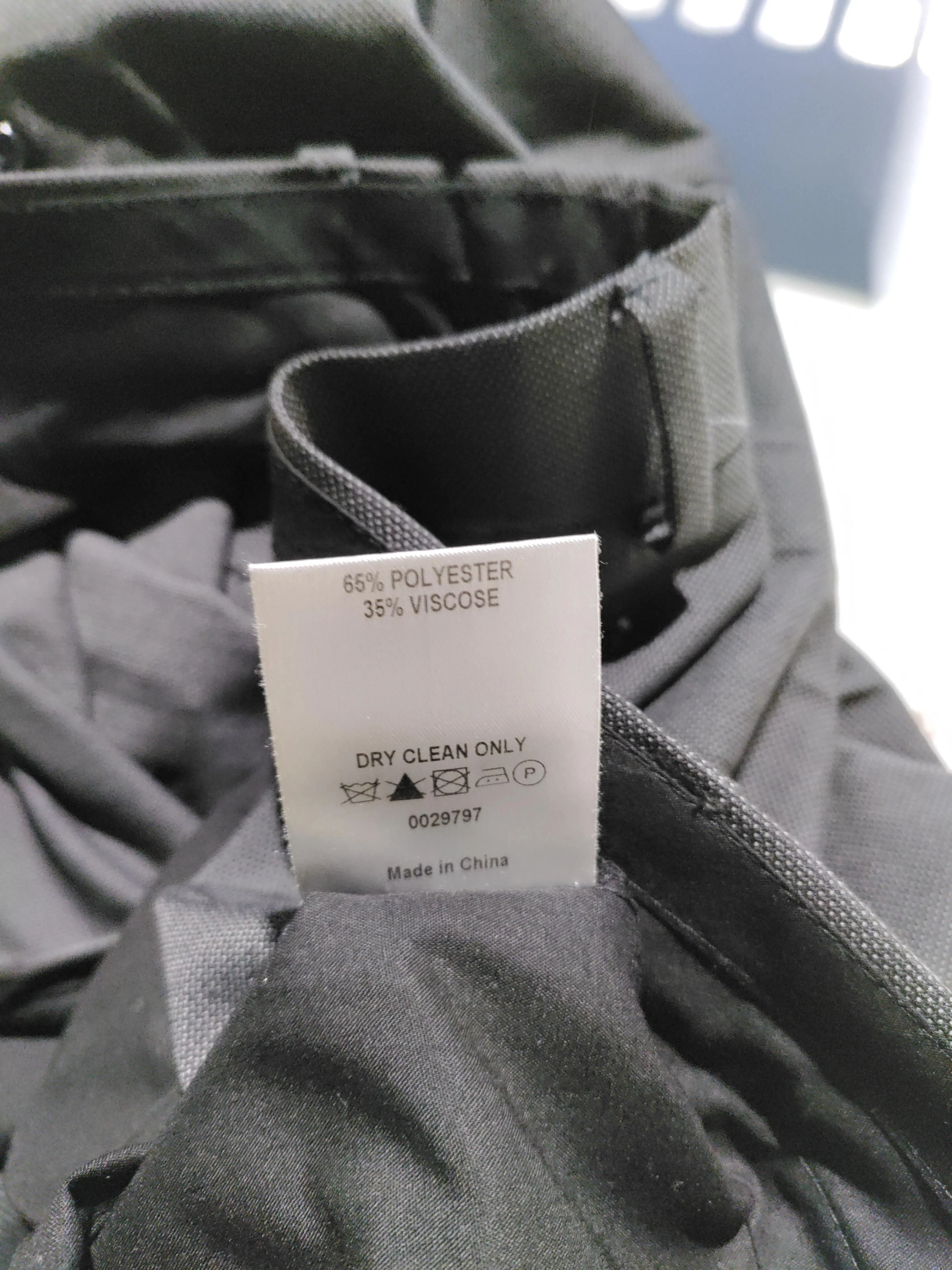 Burton Men's Suit Trousers W 34 in Grey Polyester with Viscose Dress Pants - Image 6