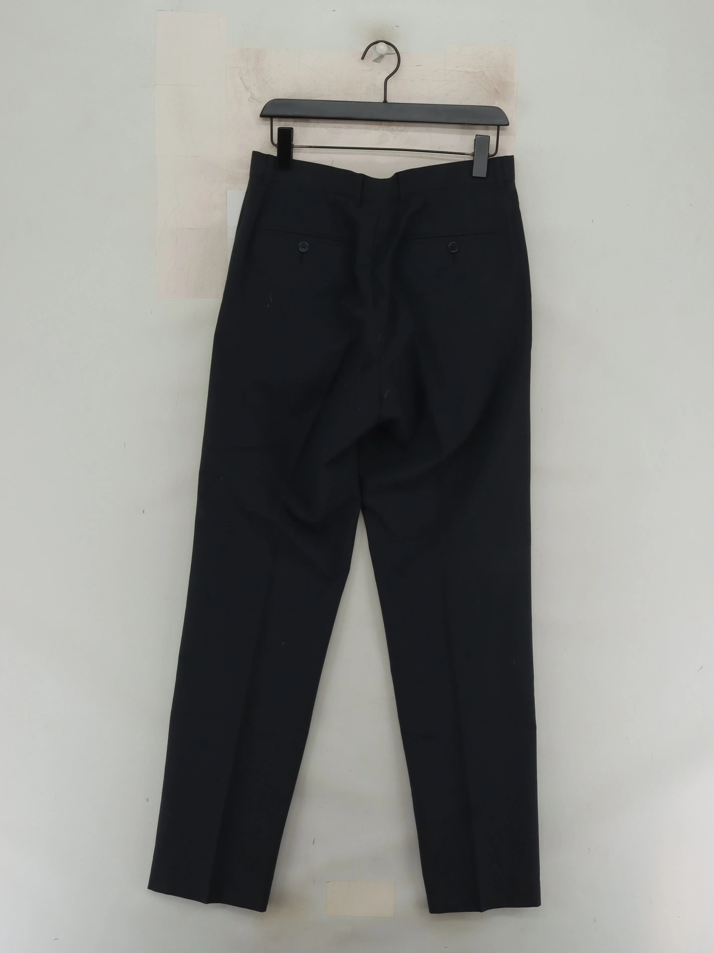 Burton Men's Suit Trousers W 34 in Grey Polyester with Viscose Dress Pants - Image 2