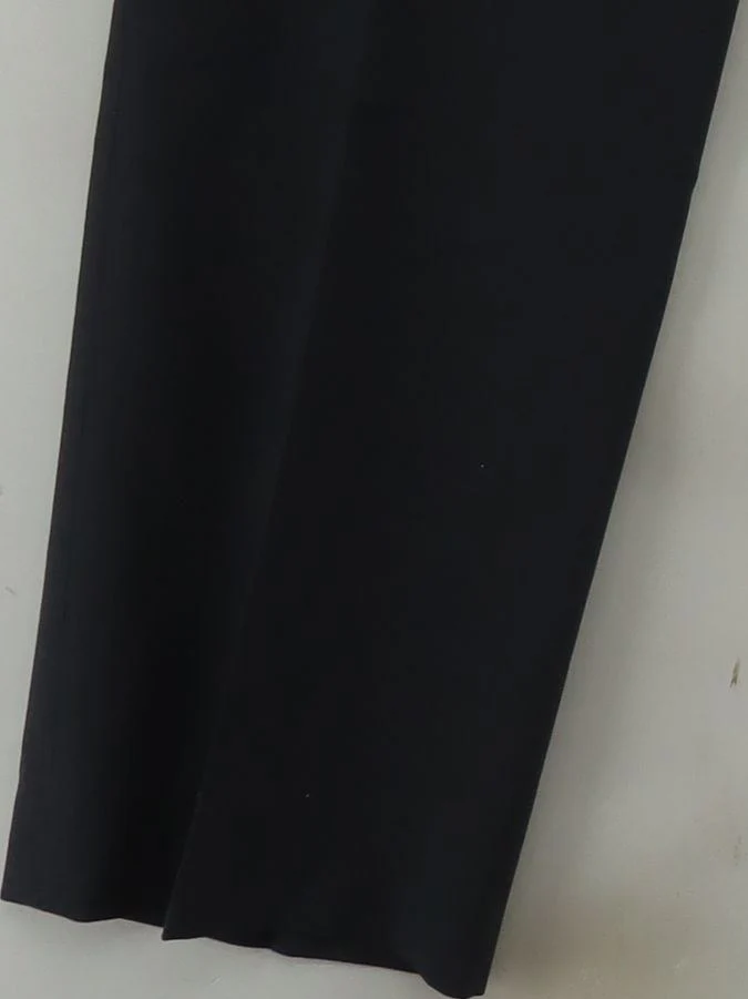 Burton Men's Suit Trousers W 34 in Grey Polyester with Viscose Dress Pants - Image 4