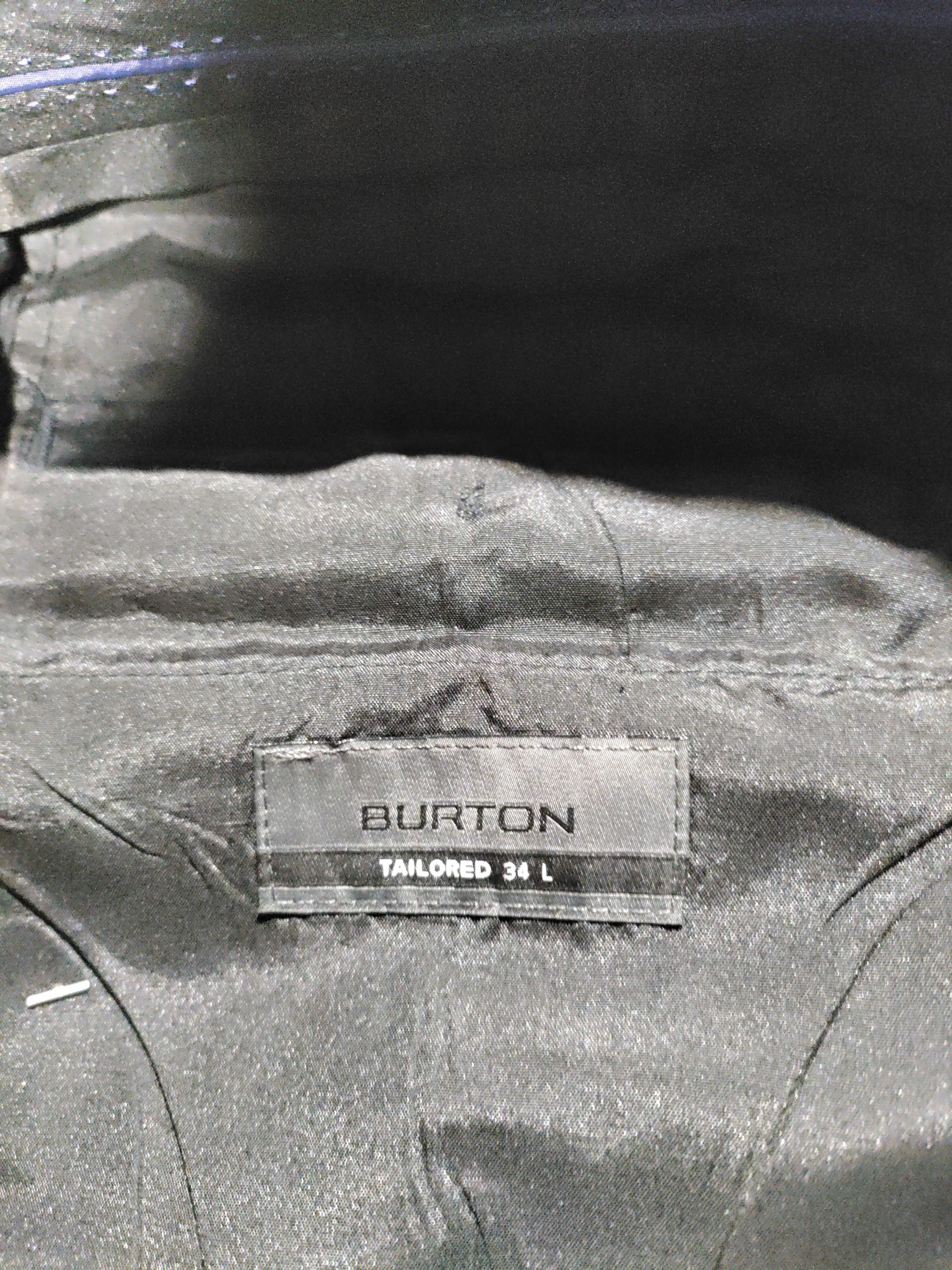 Burton Men's Suit Trousers W 34 in Grey Polyester with Viscose Dress Pants - Image 6