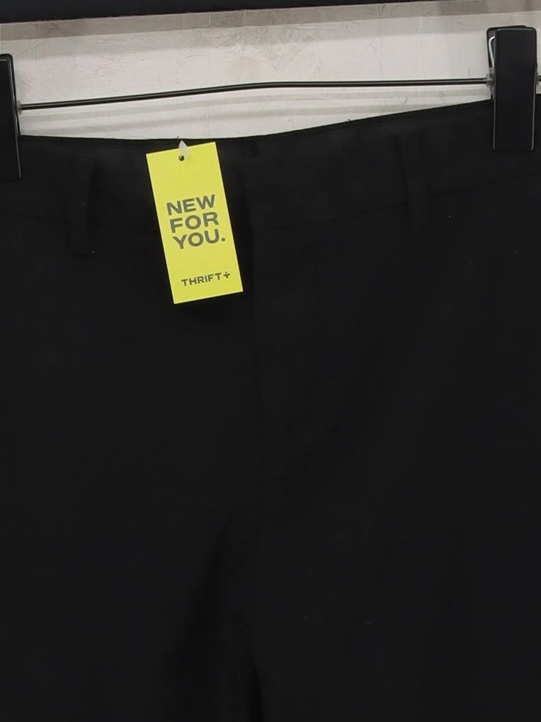 Burton Men's Trousers W 28 in Black Polyester with Viscose, Elastane Chino - Image 3