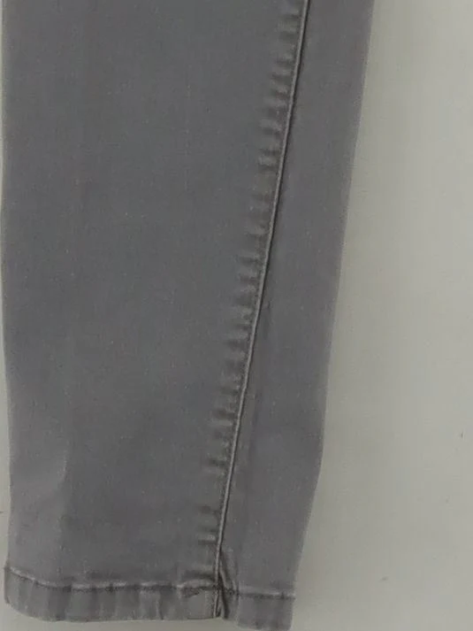 Burton Men's Trousers W 30 in Grey Cotton with Elastane Tapered Chino - Image 4