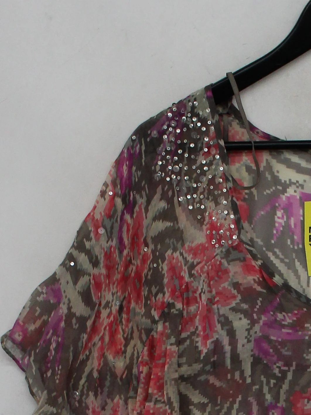 Butterfly By Matthew Williamson Women's Blouse L Multi 100% Silk Basic - Image 4