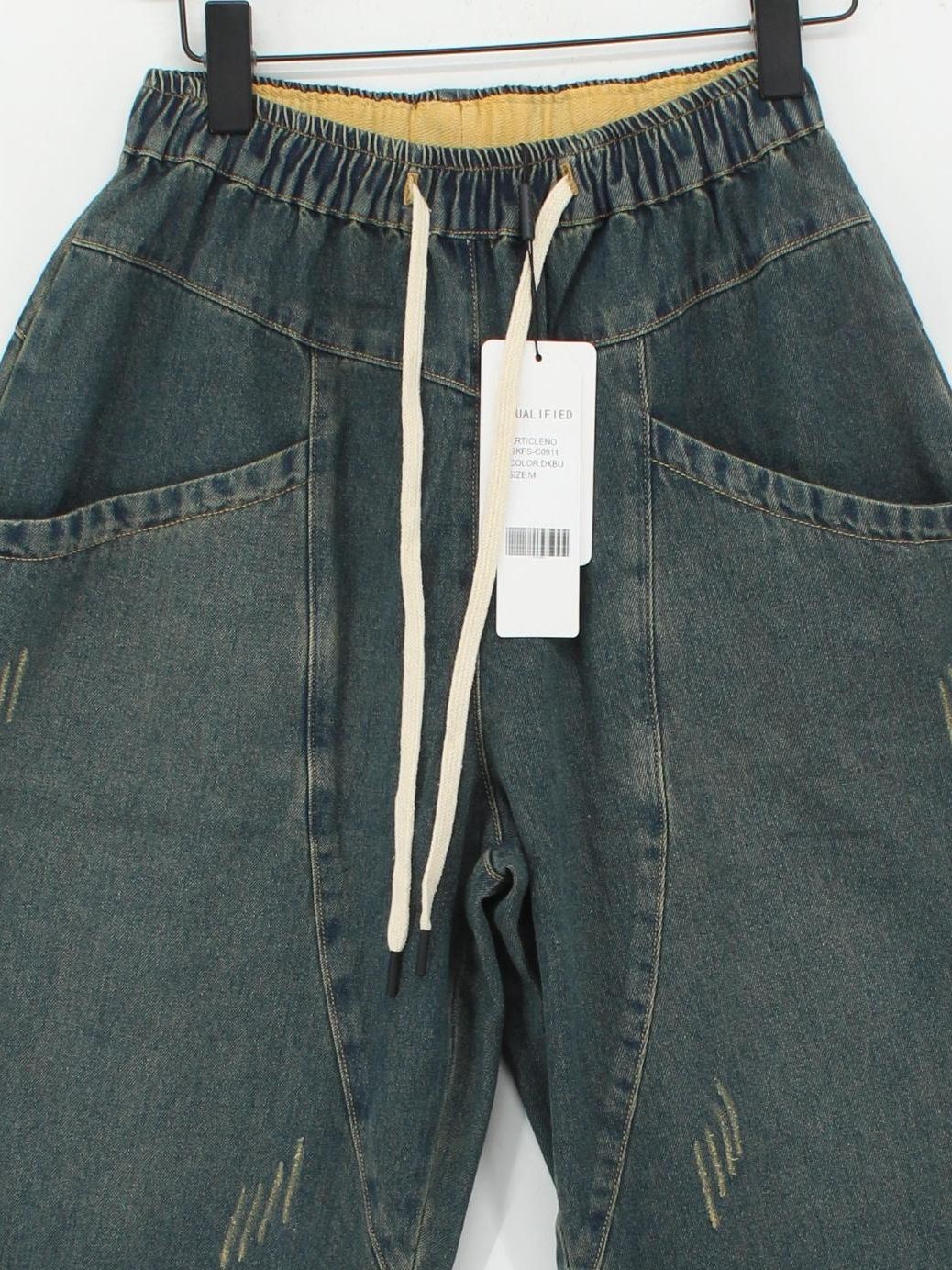 Buykud Men's Jeans M Blue 100% Cotton Wide-Leg New with tags - Image 3