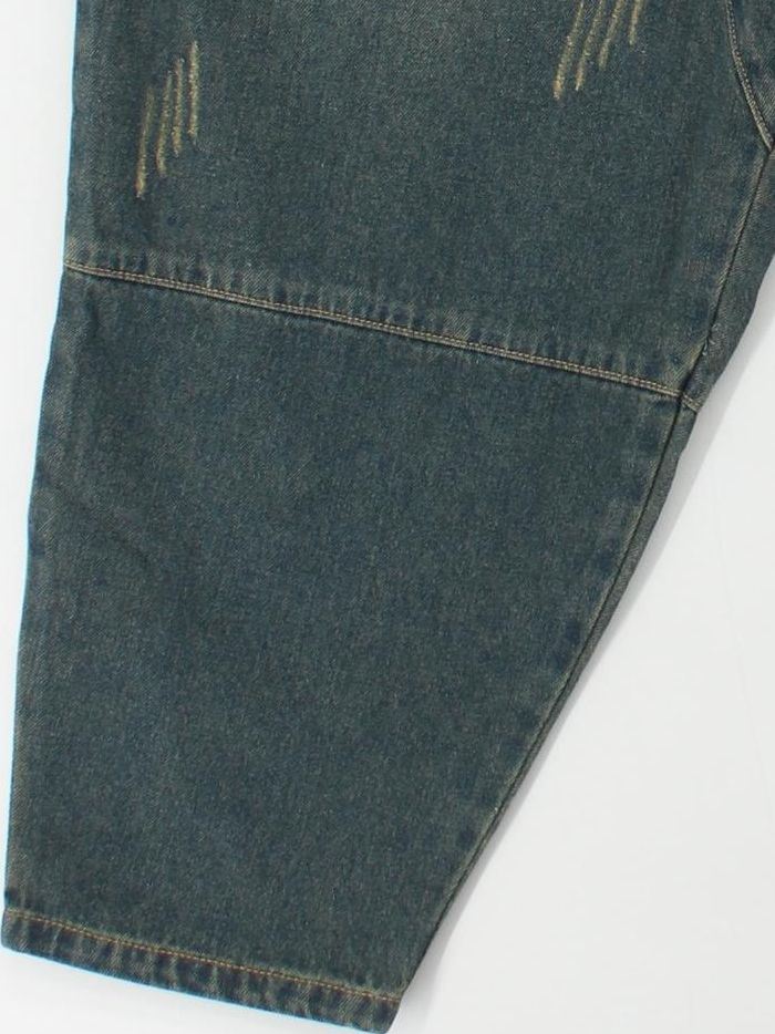 Buykud Men's Jeans M Blue 100% Cotton Wide-Leg New with tags - Image 4