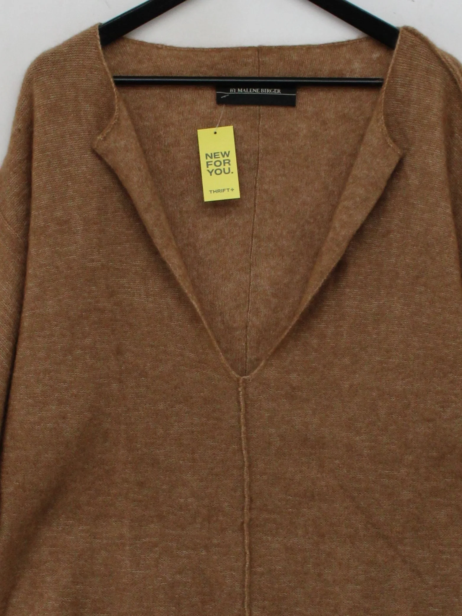 By Malene Birger Women's Jumper S Brown Wool - Image 3