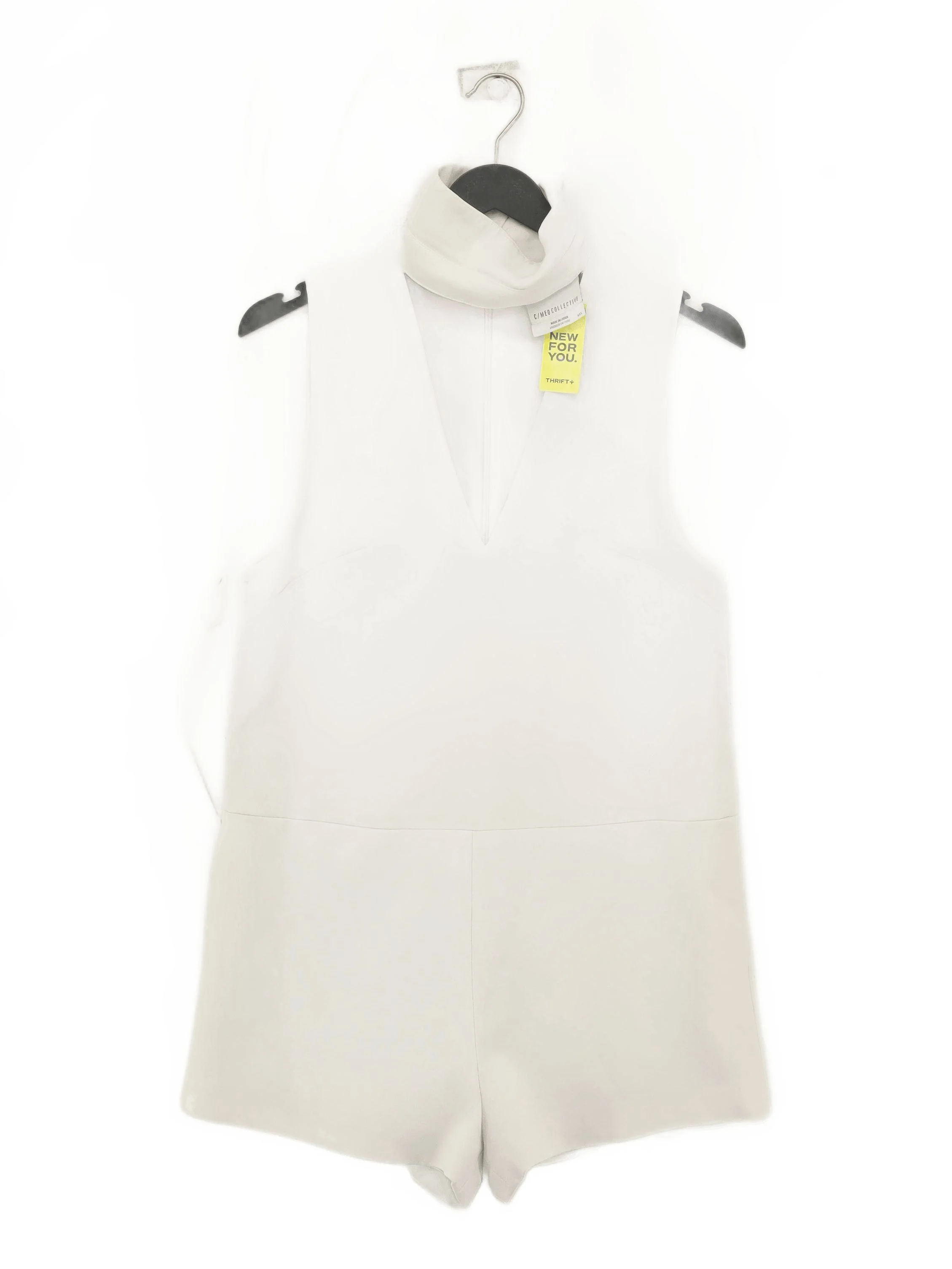C/meo Collective Women's Playsuit XXS Cream Polyester with Elastane Playsuit