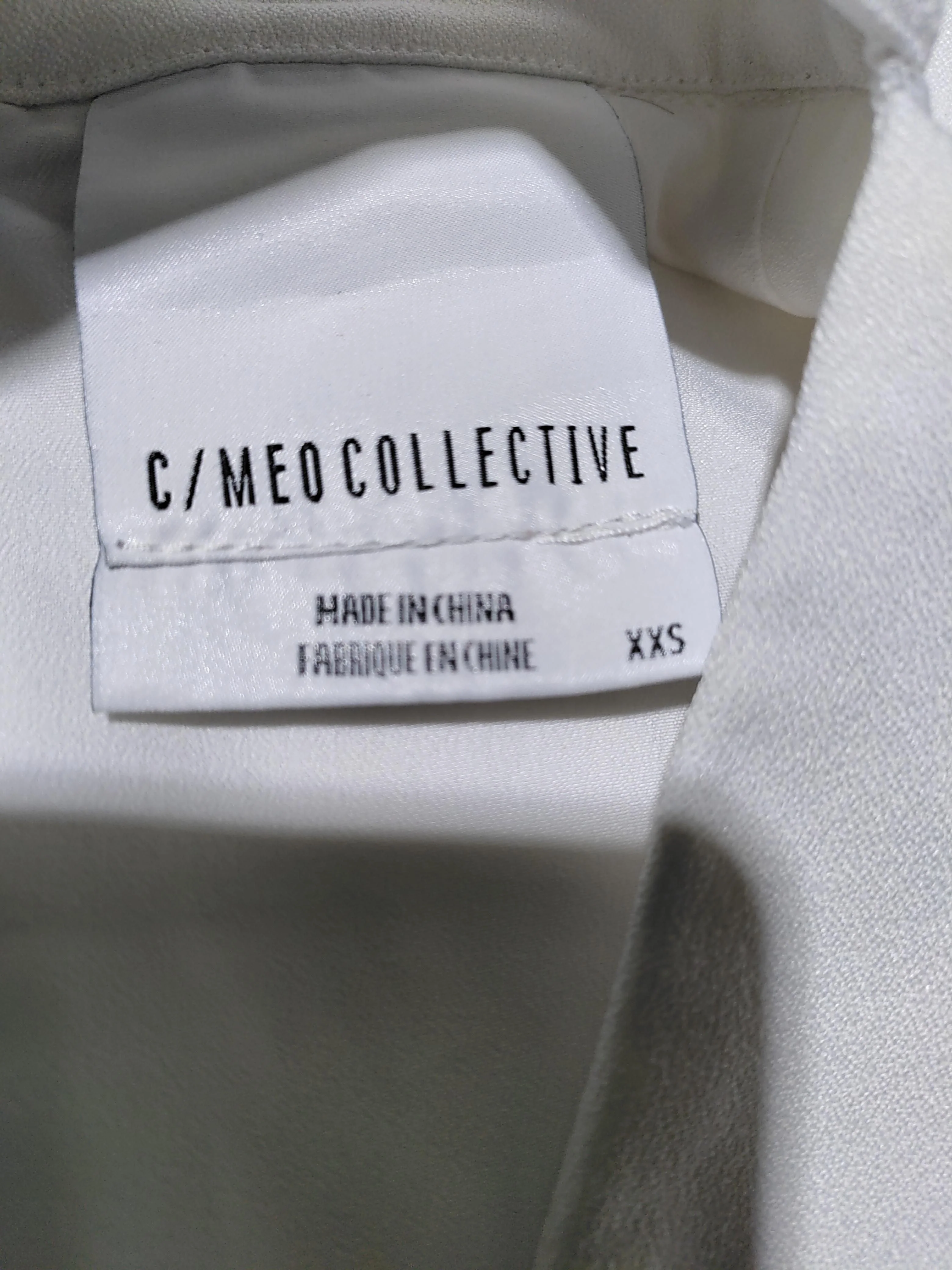 C/meo Collective Women's Playsuit XXS Cream Polyester with Elastane Playsuit - Image 7