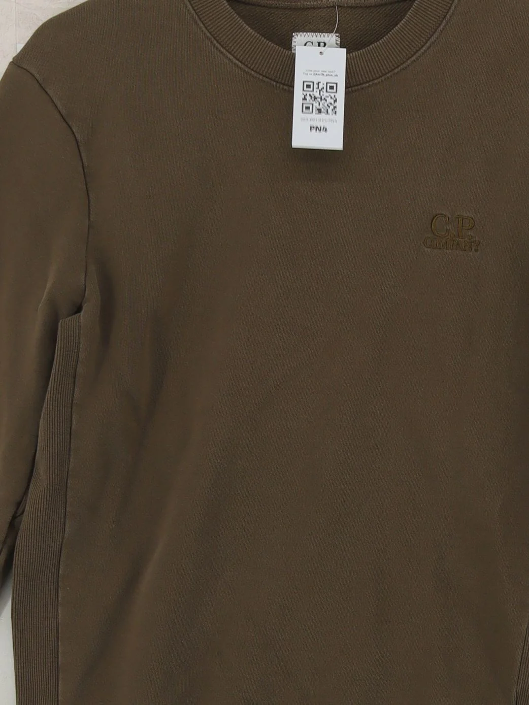 C.P. Company Men's Hoodie M Brown 100% Cotton Pullover - Image 3