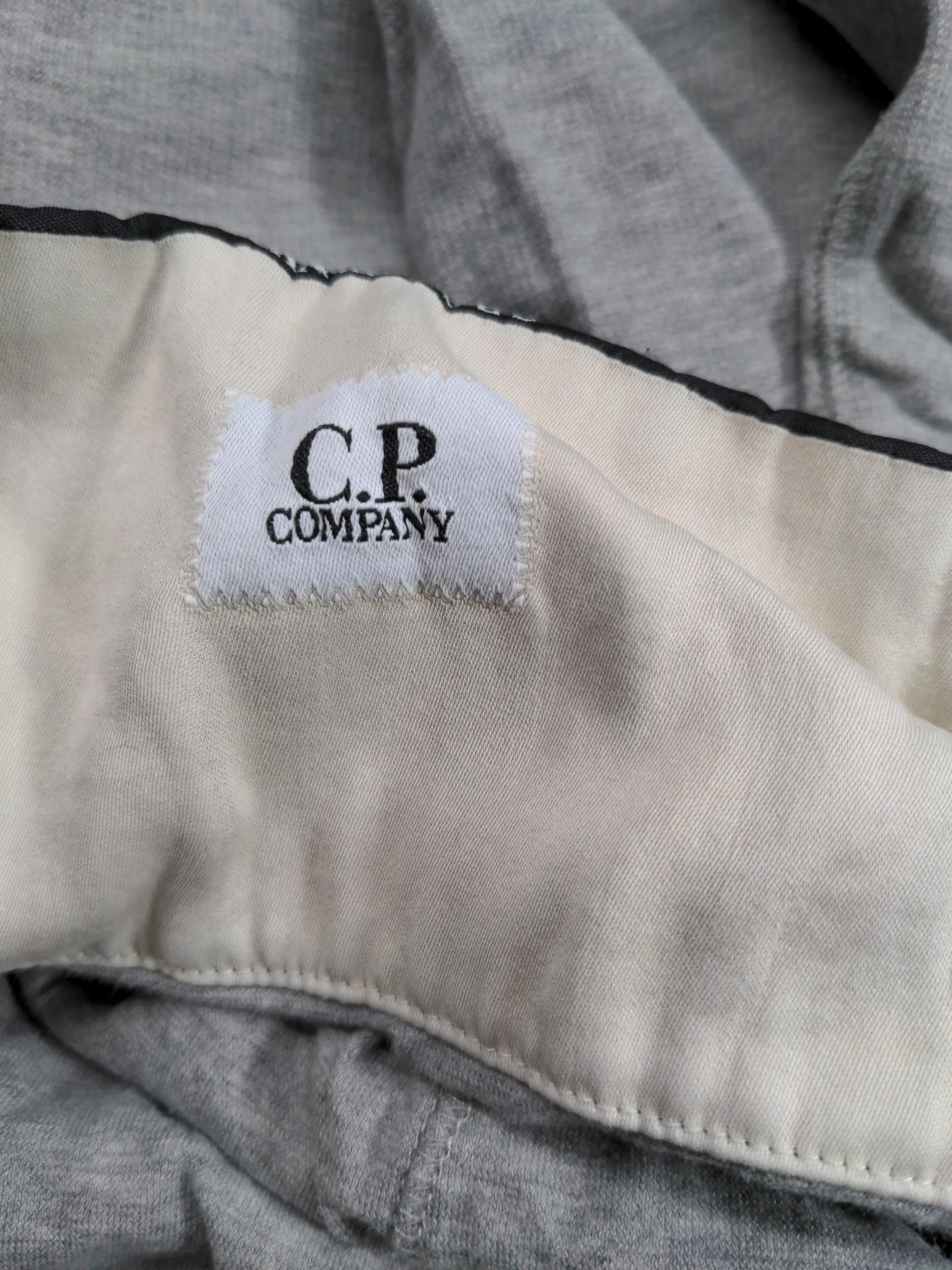 C.P. Company Men's Hoodie S Grey 100% Cotton Pullover - Image 5