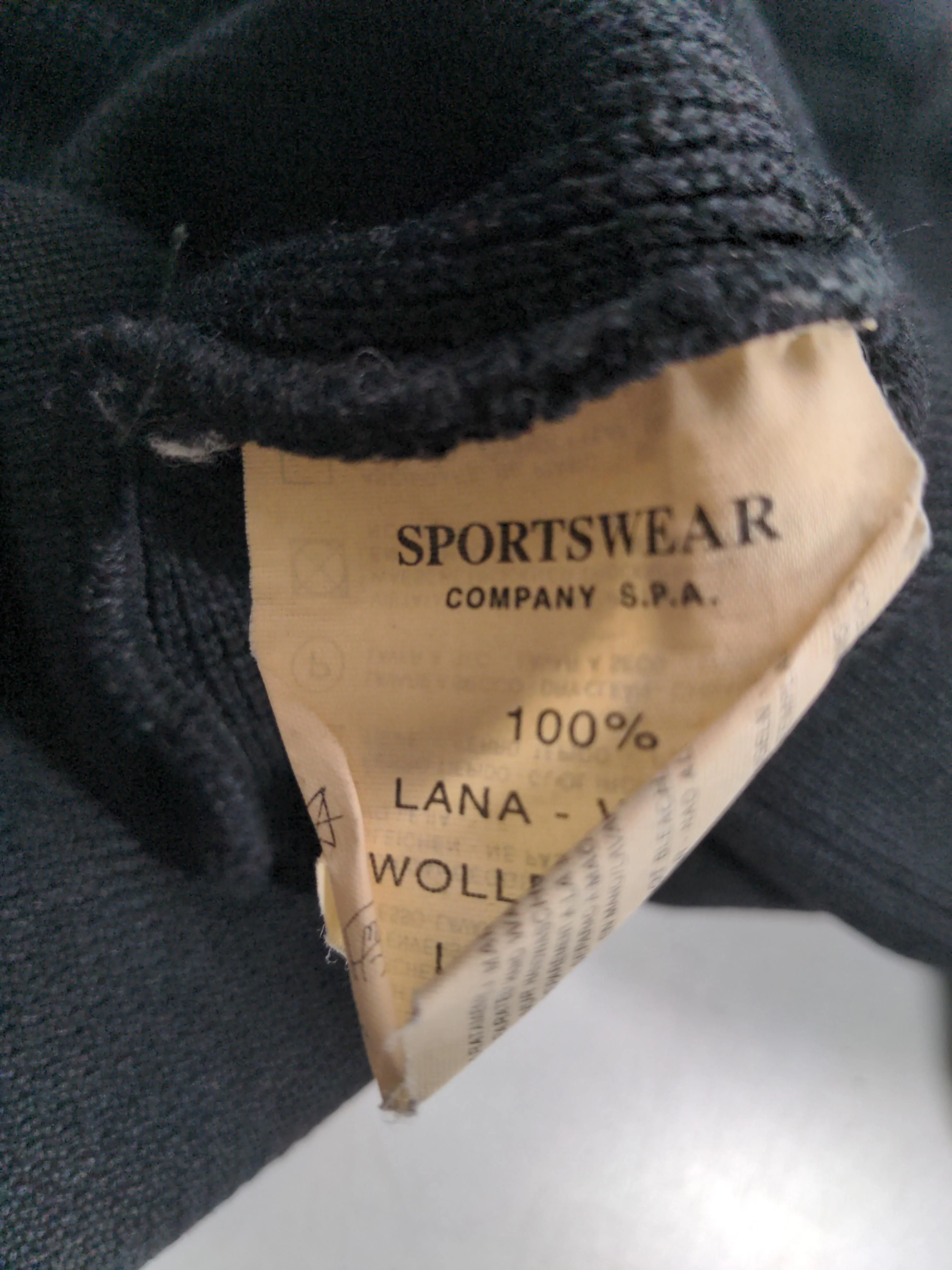 C.P. Company Men's Jumper M Black 100% Wool High Neck Pullover - Image 7