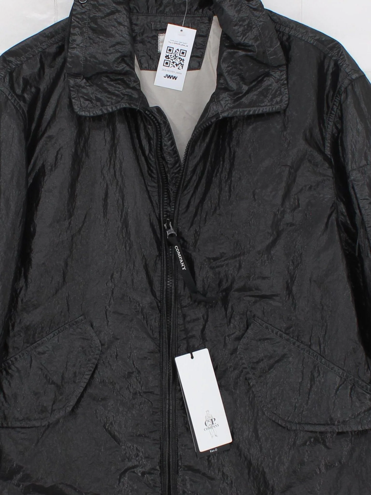 C.P. Company Windbreaker jacket black - Image 3