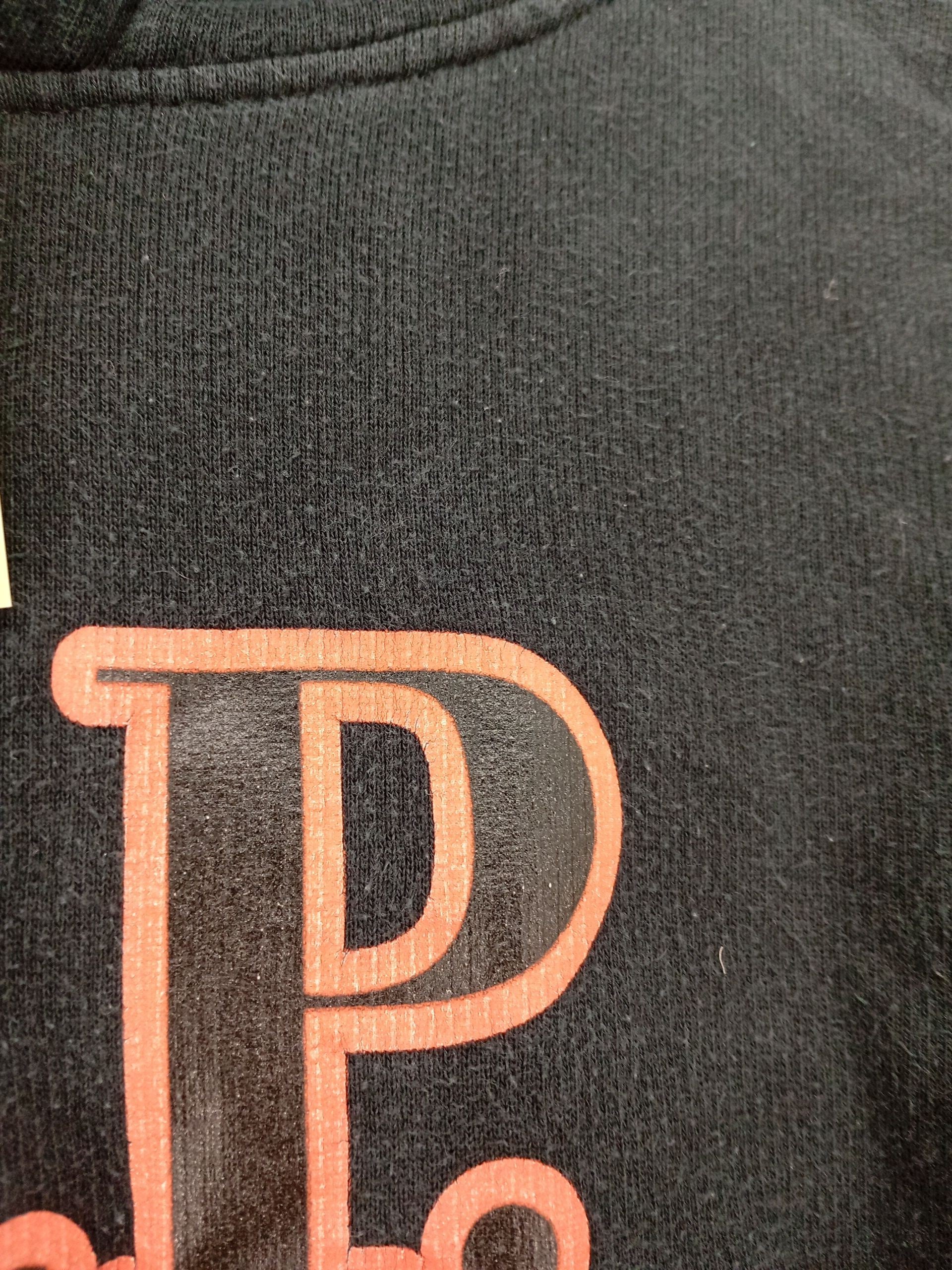 C.P. Company Women's Hoodie UK 12 Black Graphic 100% Cotton Pullover - Image 5
