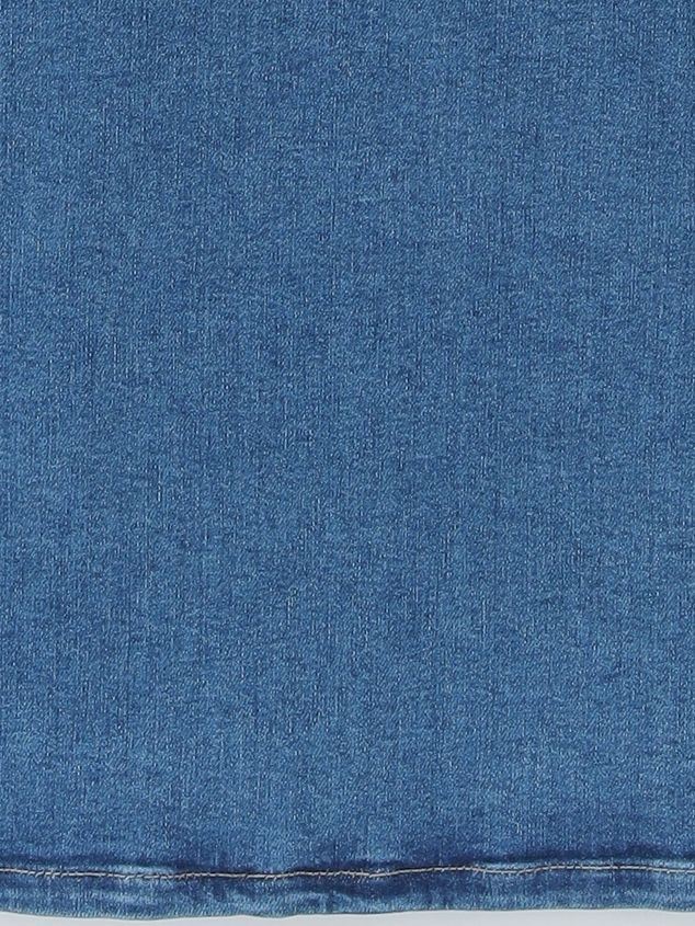 Calvin Klein A-Line Midi Dress L in Blue RRP £110 - Image 4