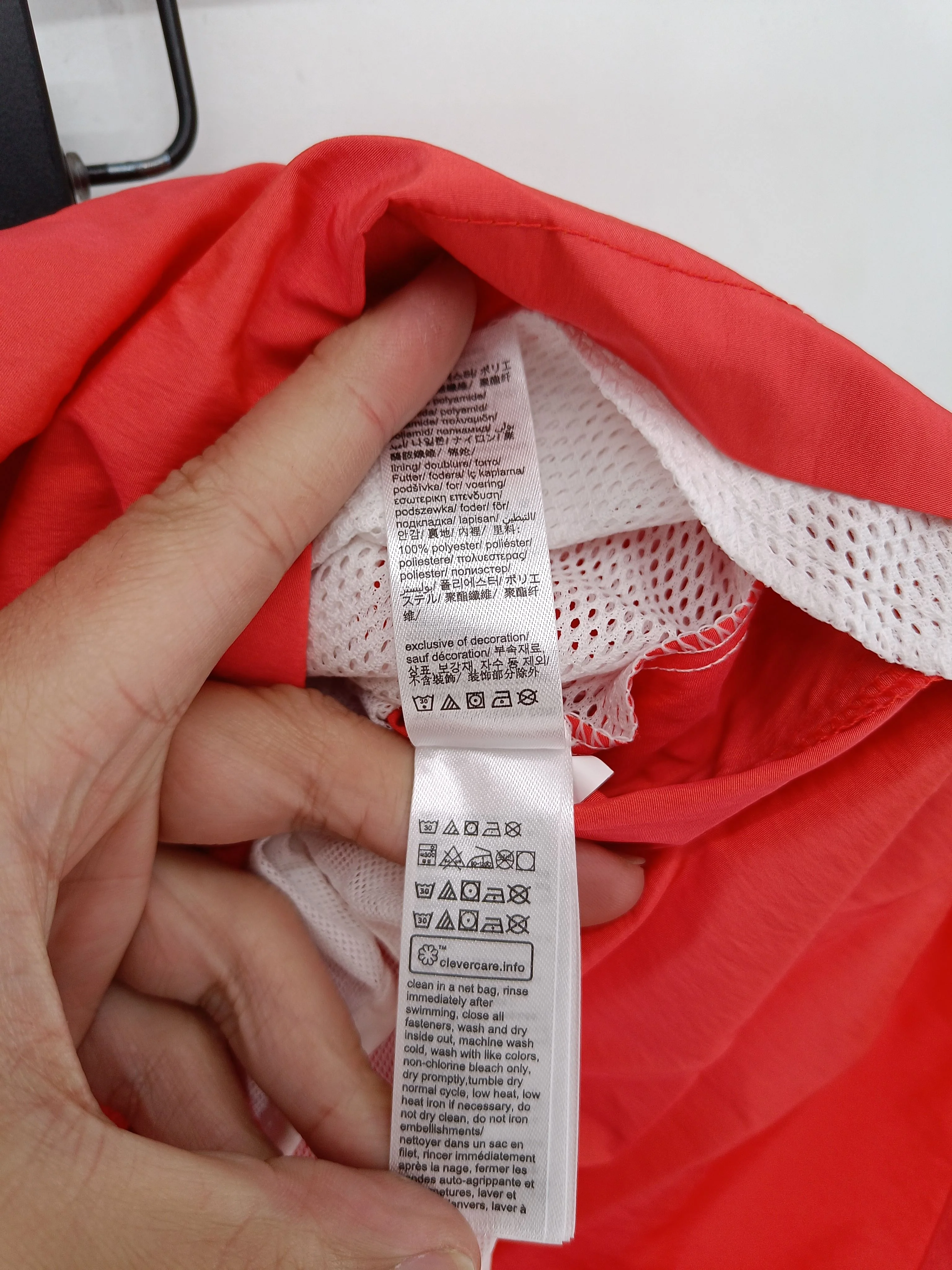 Calvin Klein athletic swim trunks in red RRP £65 - Image 6