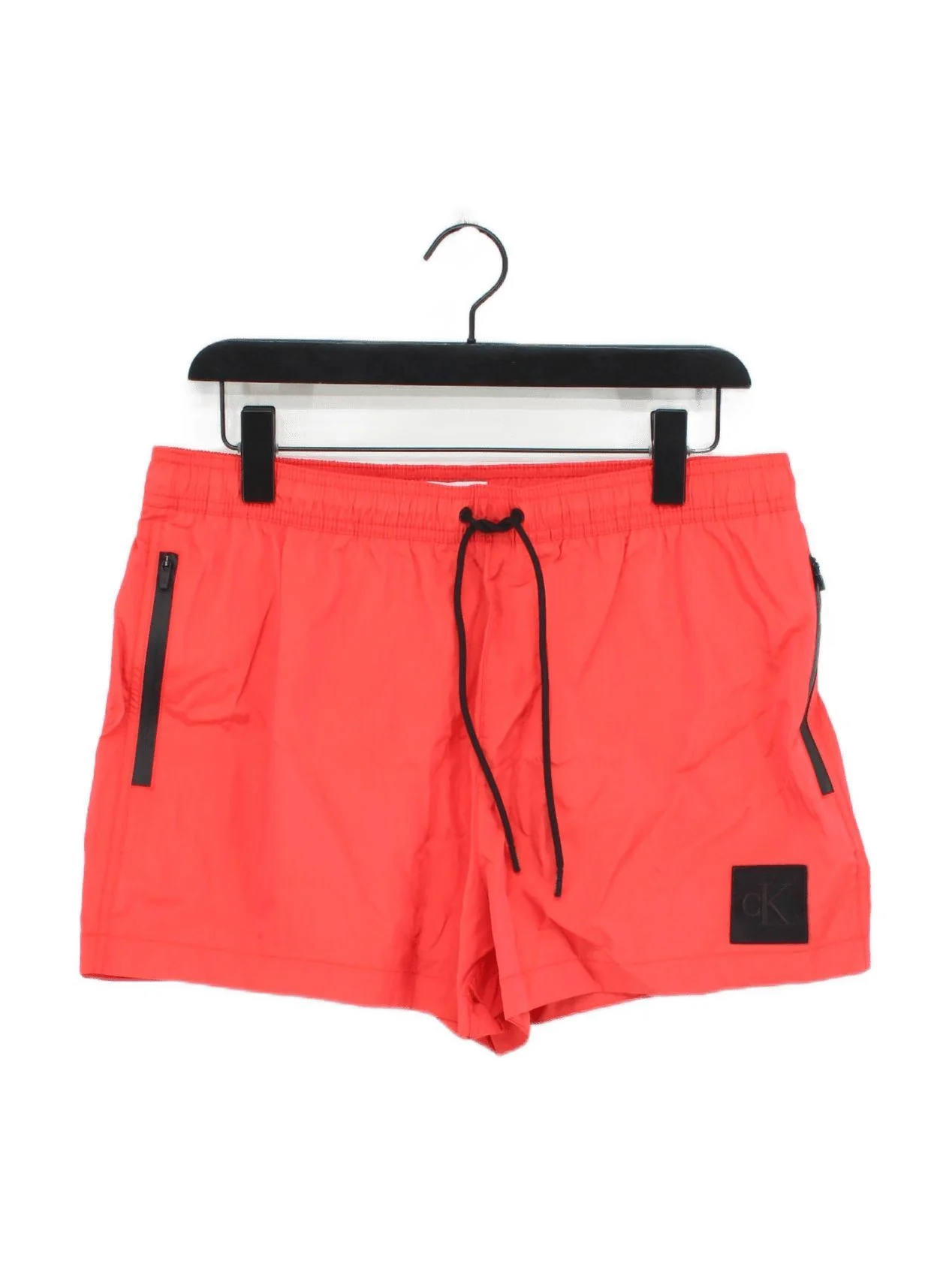 Calvin Klein athletic swim trunks in red RRP £65
