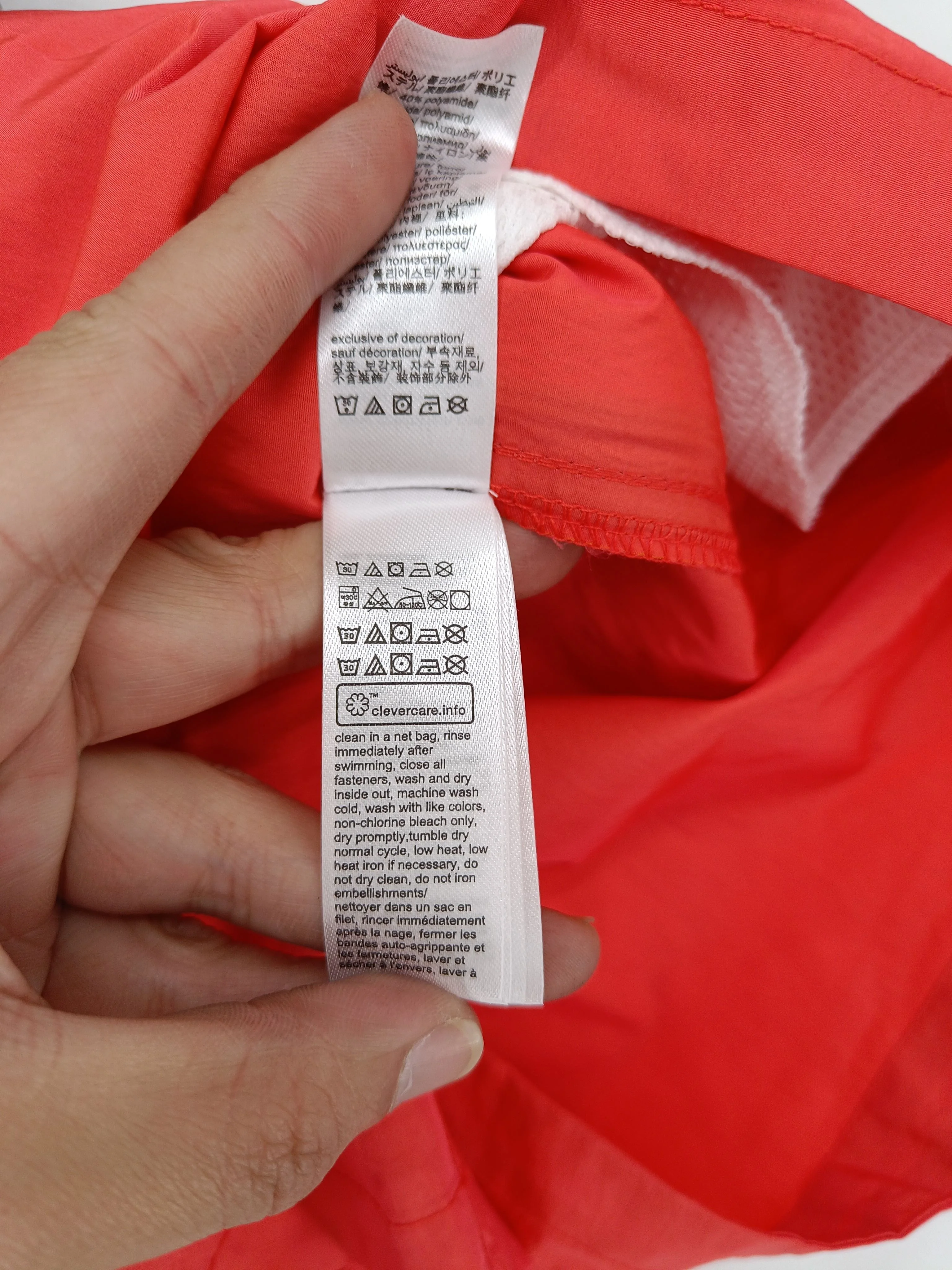 Calvin Klein athletic swim trunks in red RRP £65 - Image 6