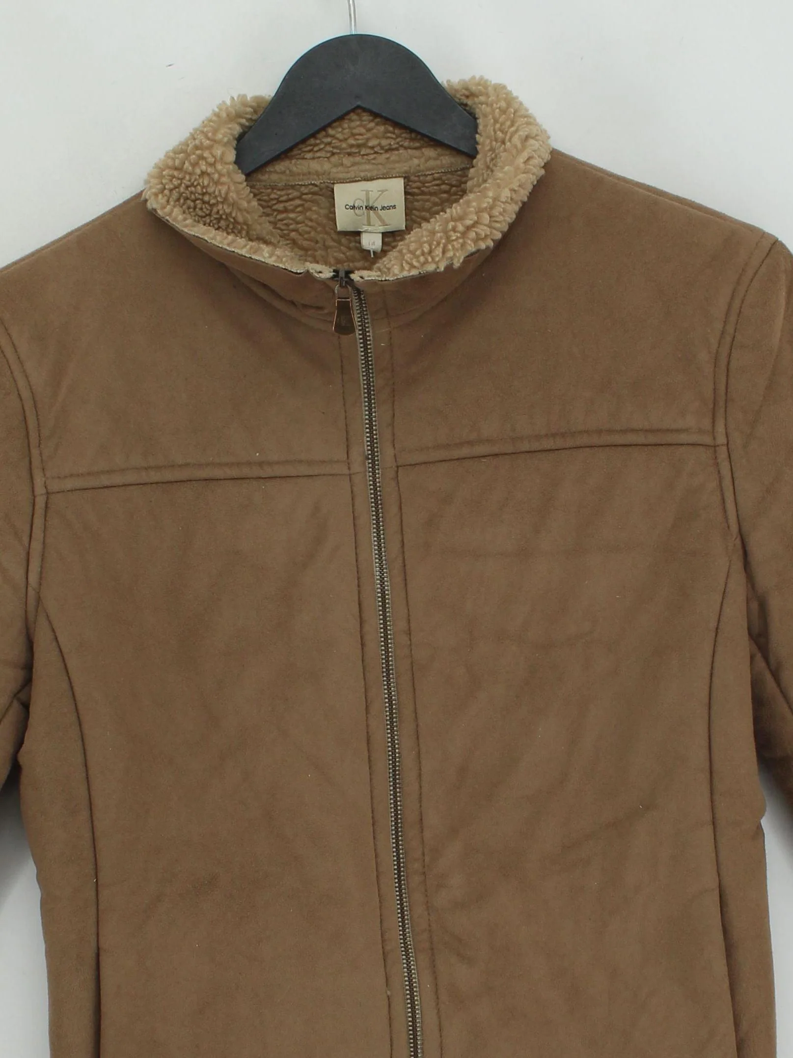Calvin Klein Bomber Jacket jacket tan - Image 3