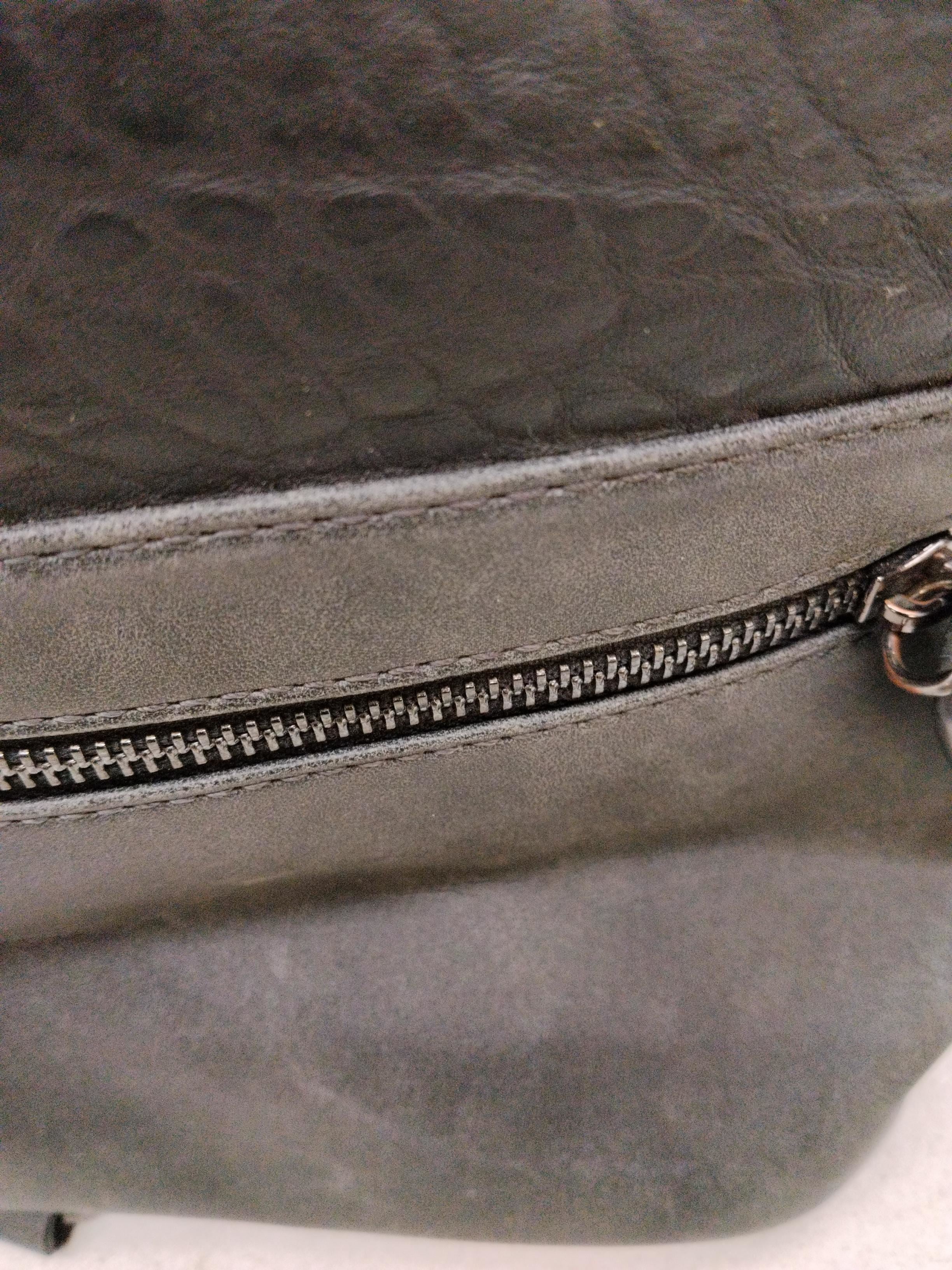 Calvin Klein Men's Bag Black Animal Print 100% Faux Leather Backpack - Image 3