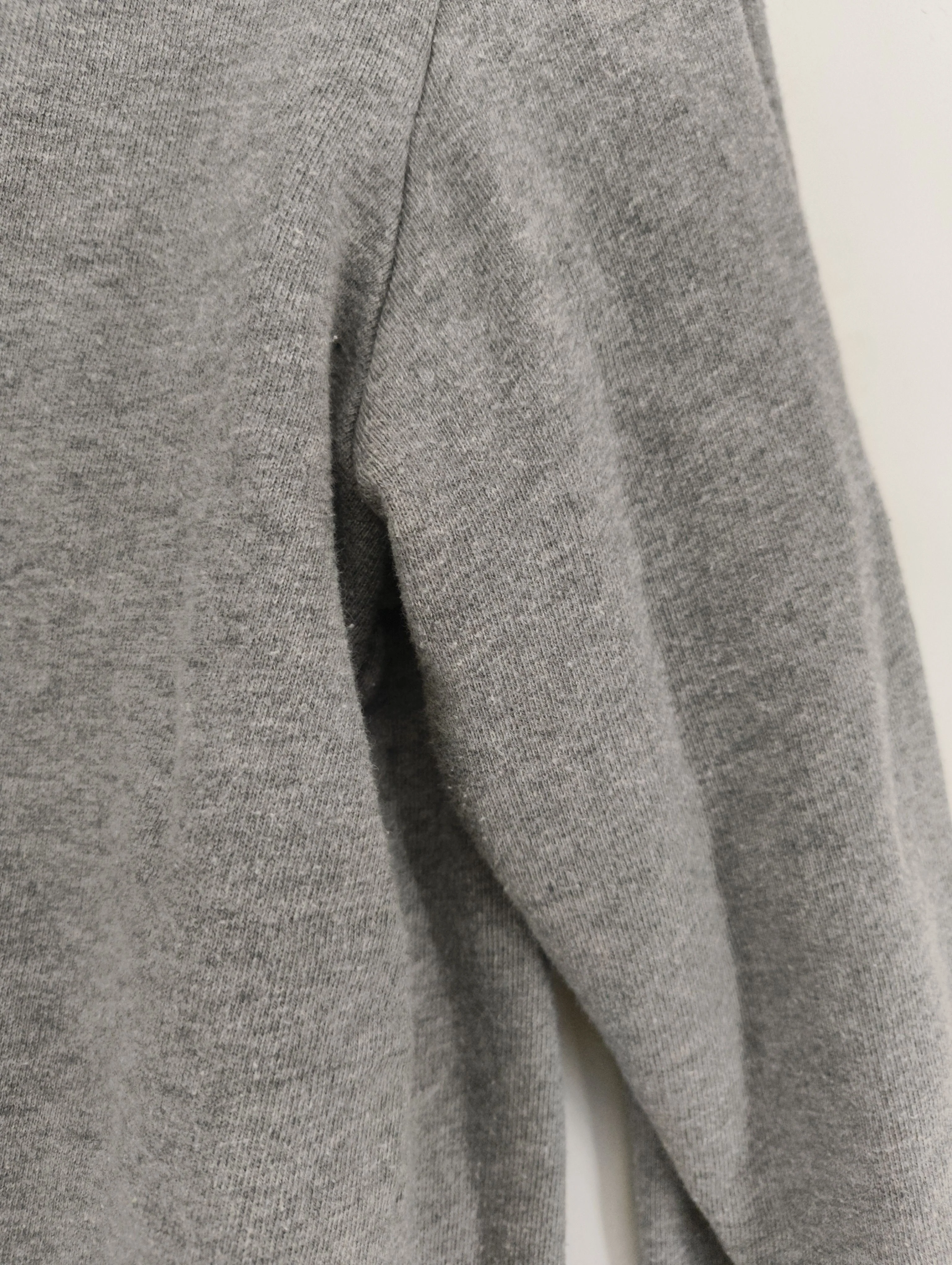 Calvin Klein Men's Hoodie L Grey Graphic 100% Cotton Pullover - Image 5