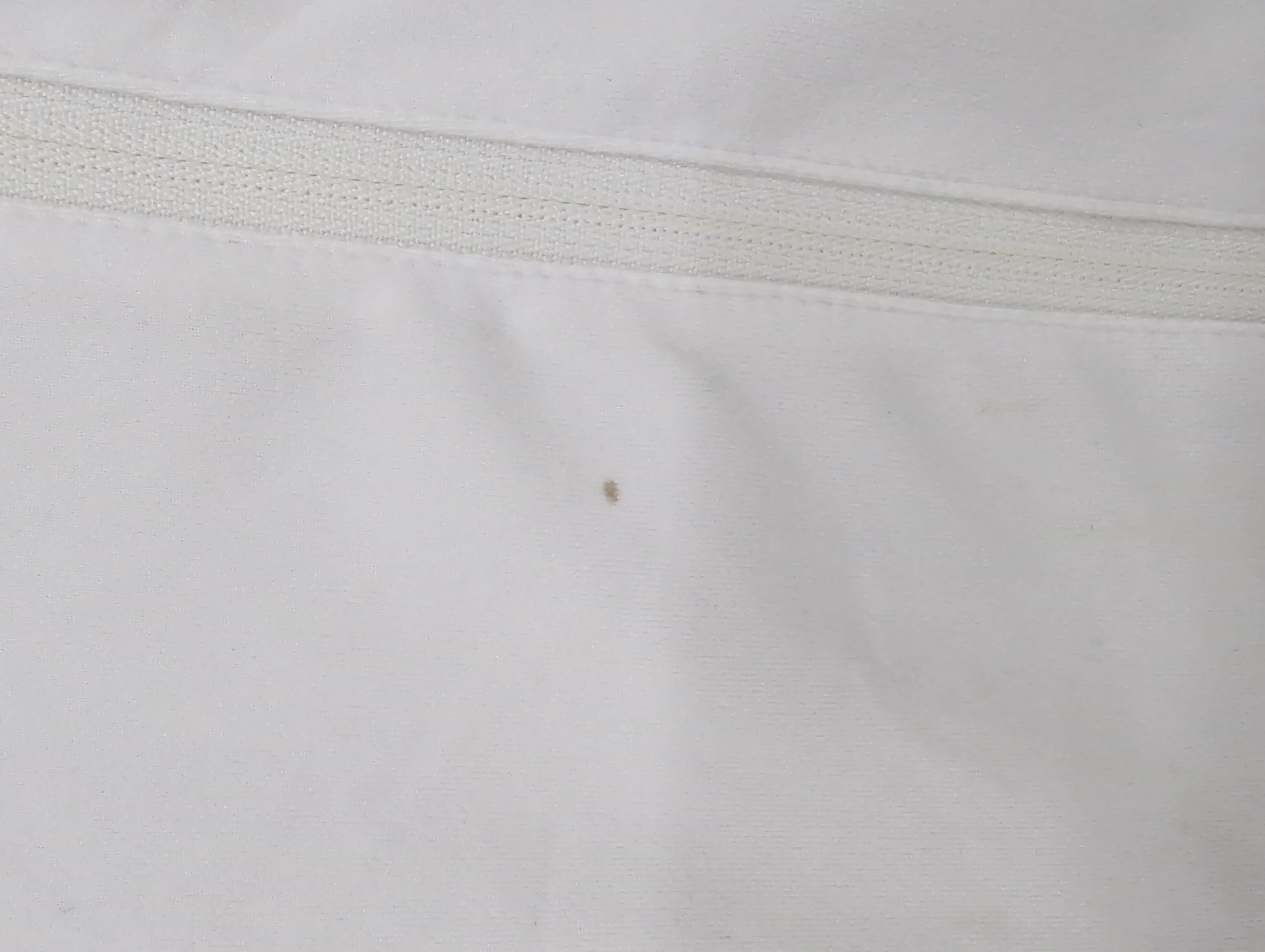 Calvin Klein Men's Hoodie L White Polyester with Elastane Full Zip - Image 5