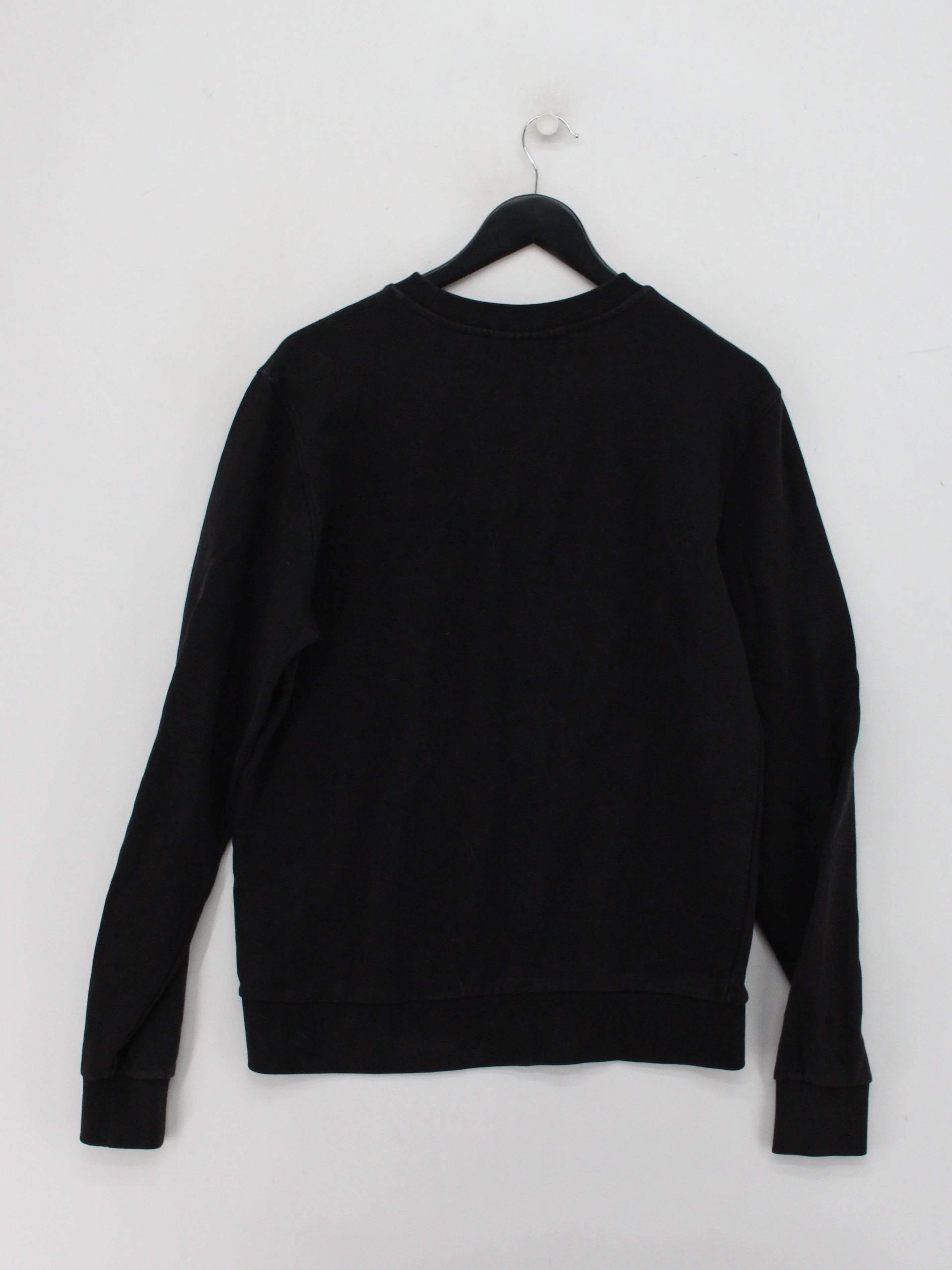 Calvin Klein Men's Hoodie S Black Graphic 100% Cotton Pullover - Image 2