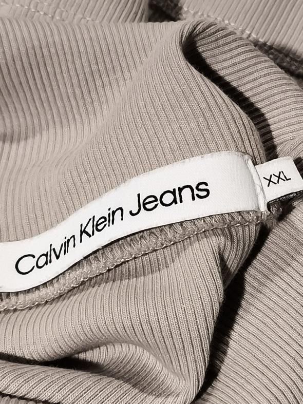 Calvin Klein Men's Jumper XXL Tan 100% Other Roll Neck Pullover - Image 5