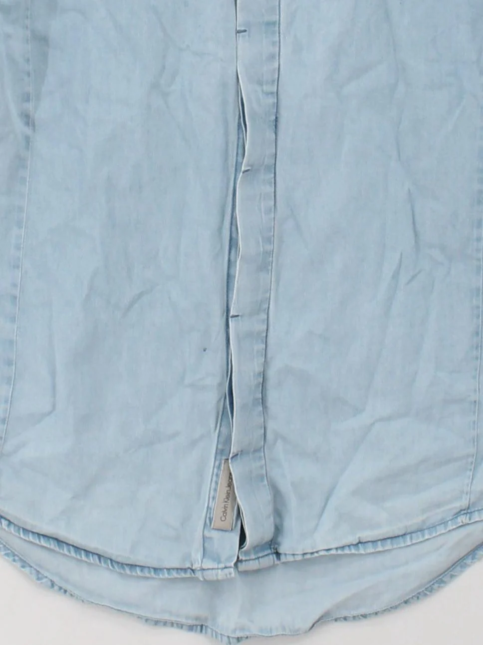 Calvin Klein Men's Shirt S Blue 100% Cotton Basic - Image 4