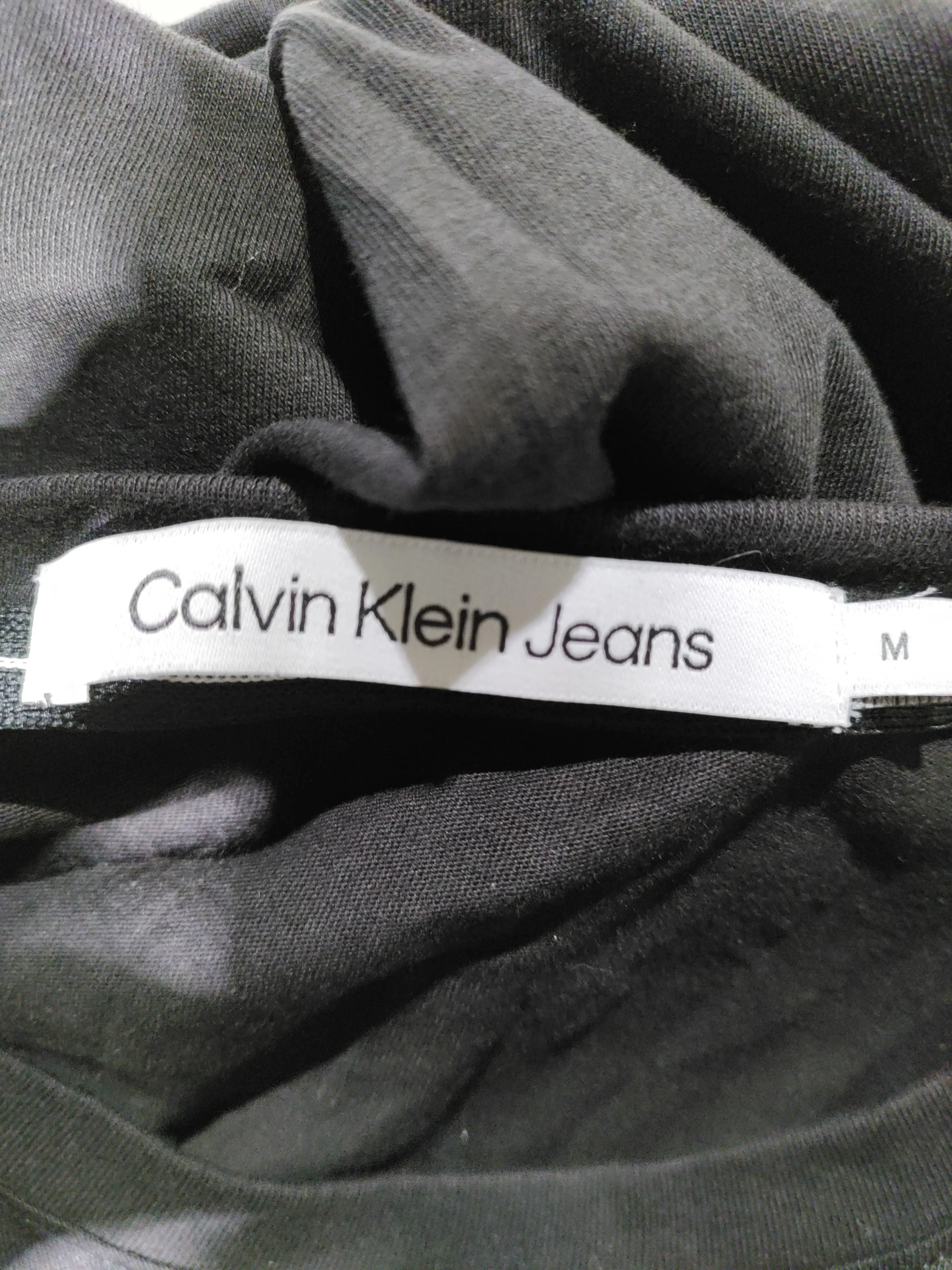 Calvin Klein Men's T-Shirt M Black 100% Cotton Basic - Image 5