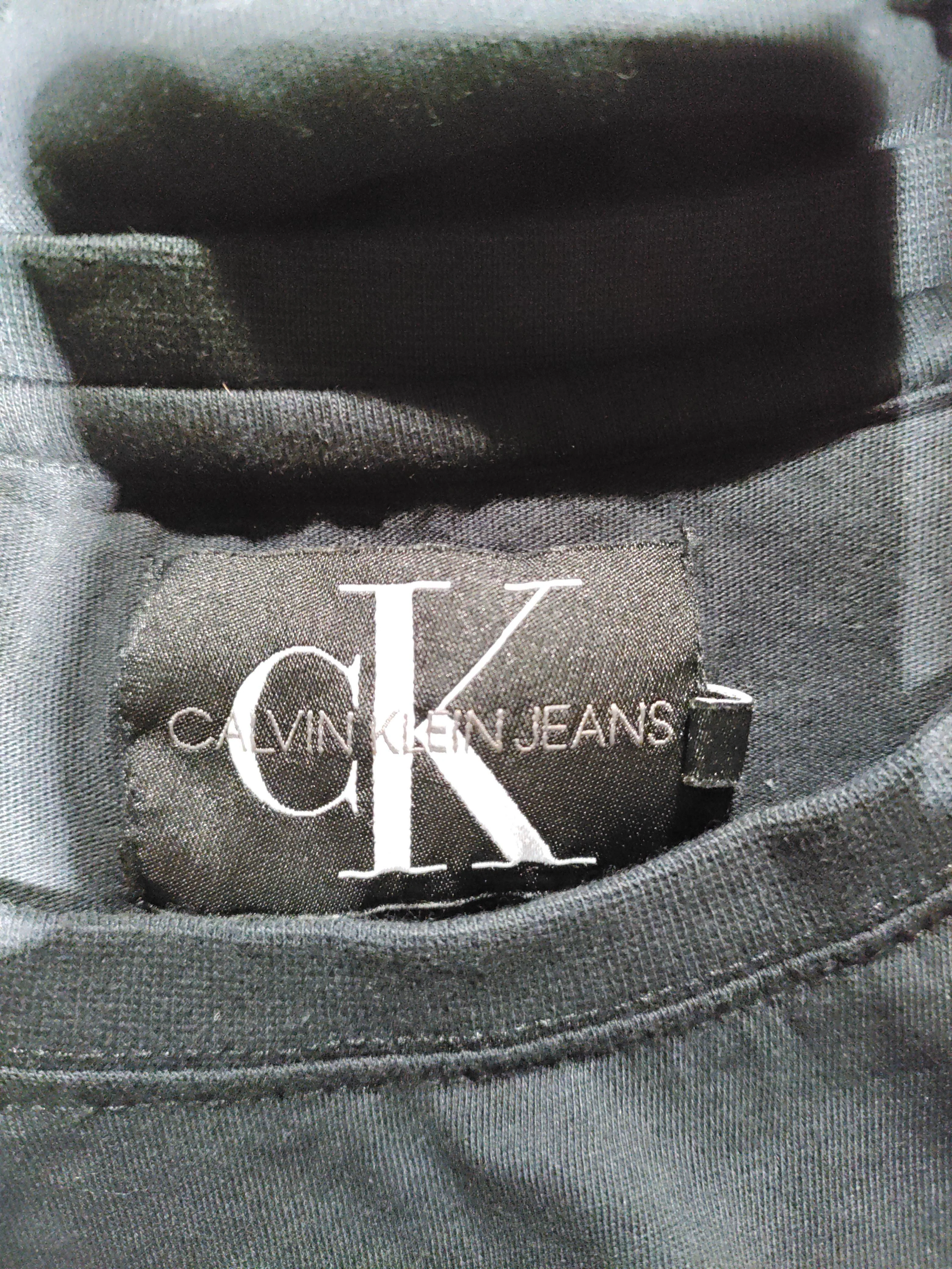 Calvin Klein Men's T-Shirt M Black 100% Cotton Basic - Image 5