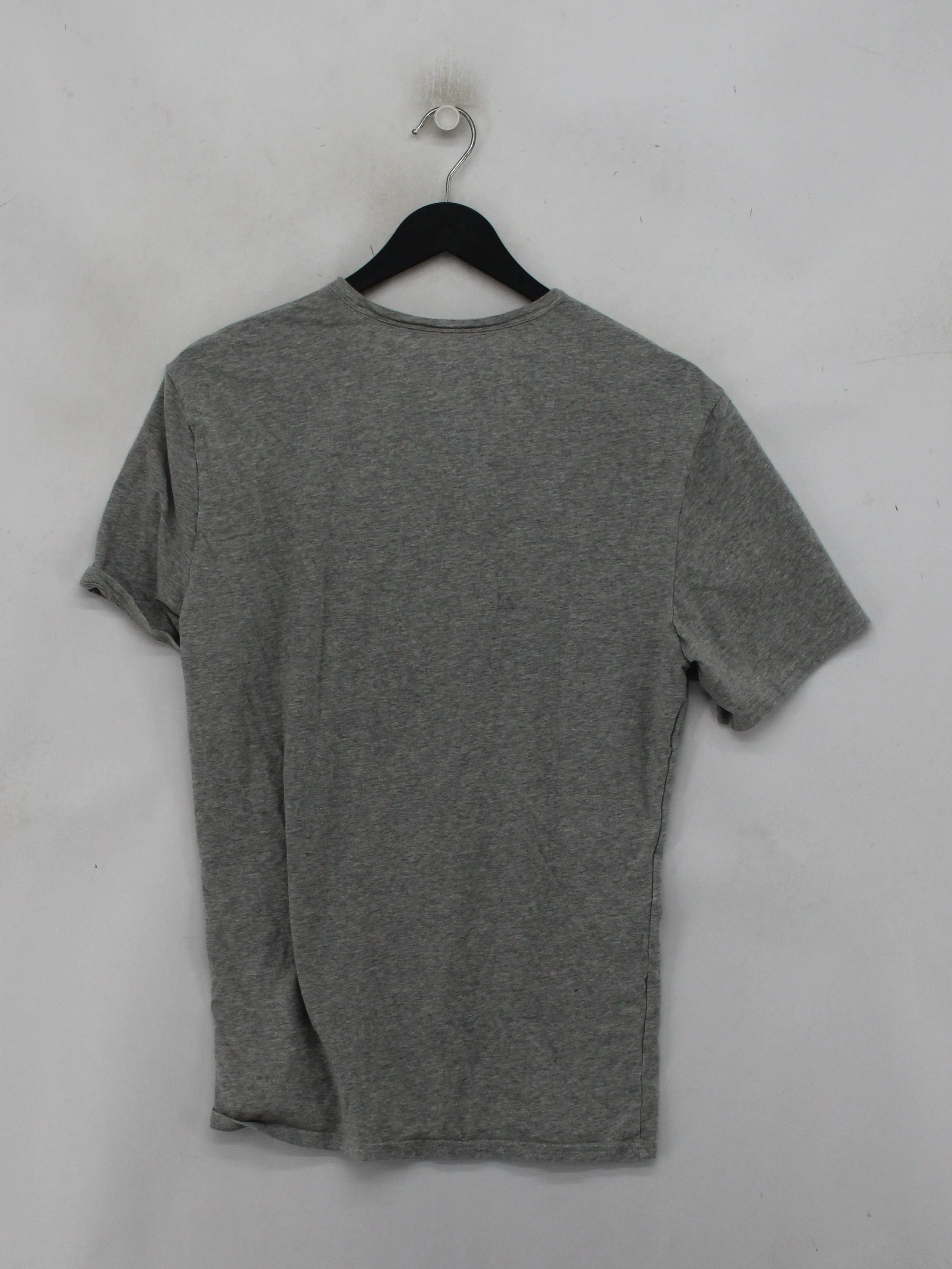 Calvin Klein Men's T-Shirt M Grey Cotton with Elastane Basic - Image 2