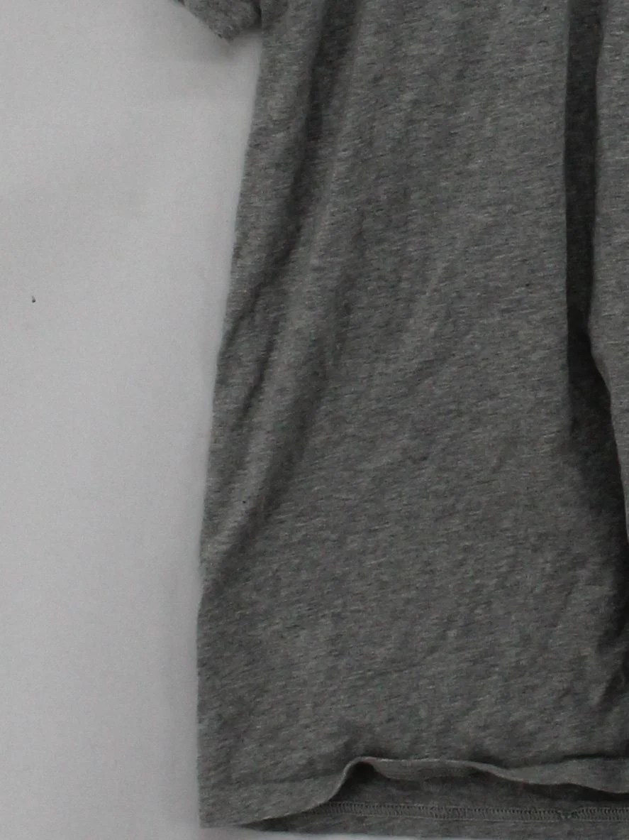 Calvin Klein Men's T-Shirt M Grey Cotton with Elastane Basic - Image 4