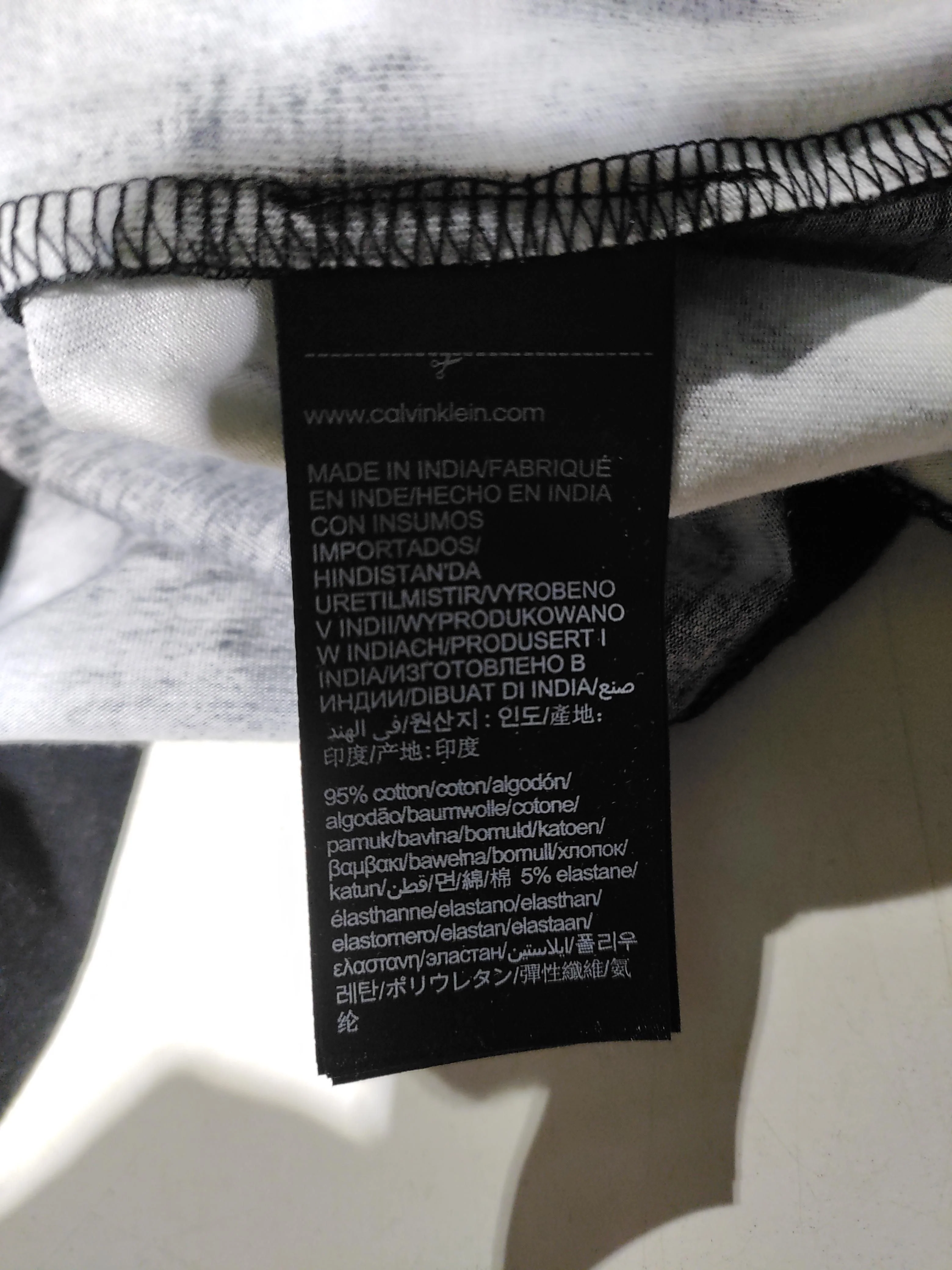 Calvin Klein Men's T-Shirt S Multi Cotton with Elastane Basic New with tags - Image 6
