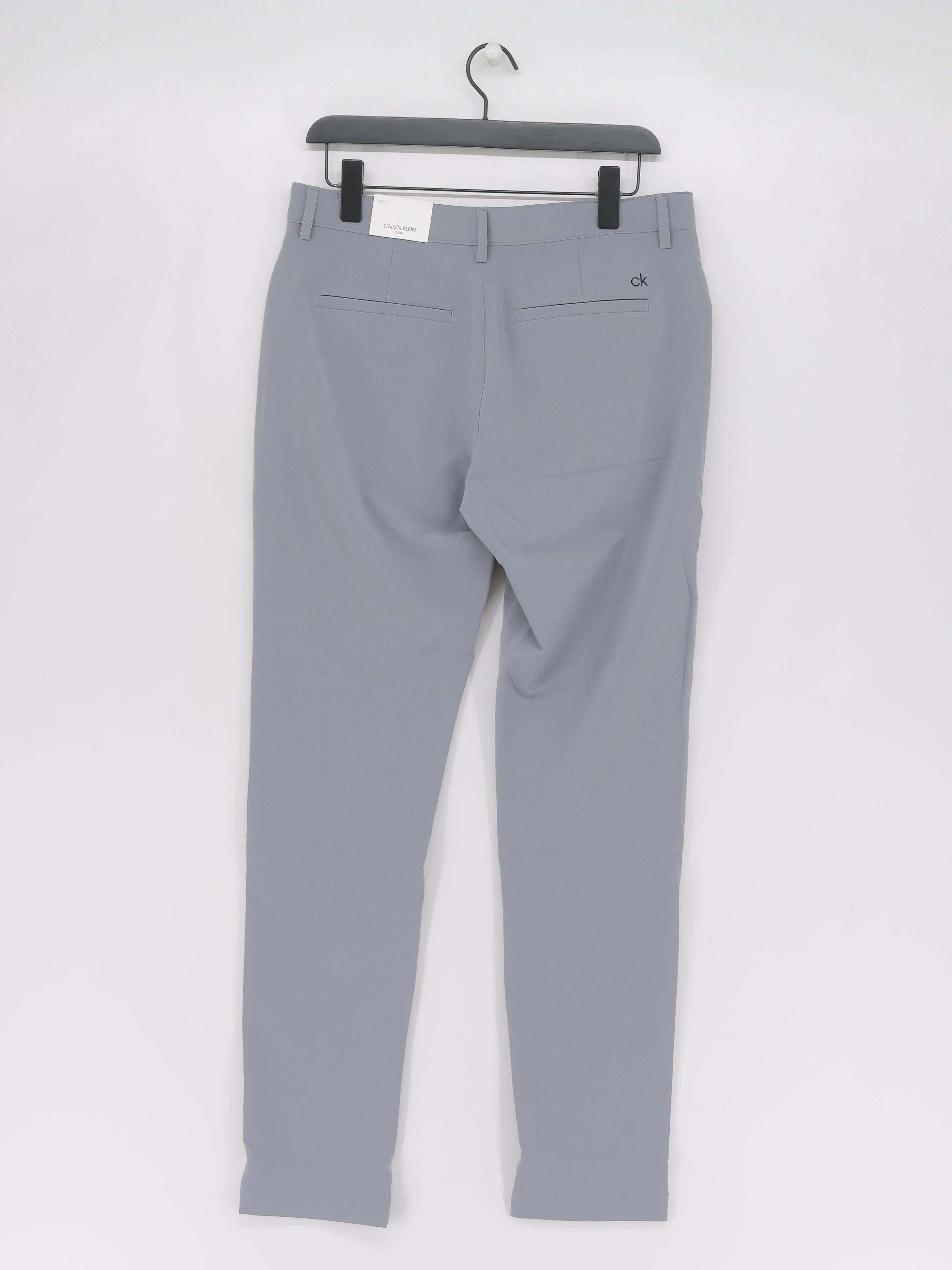 Calvin Klein Men's Trousers W 32 in Grey Polyester New with tags - Image 2