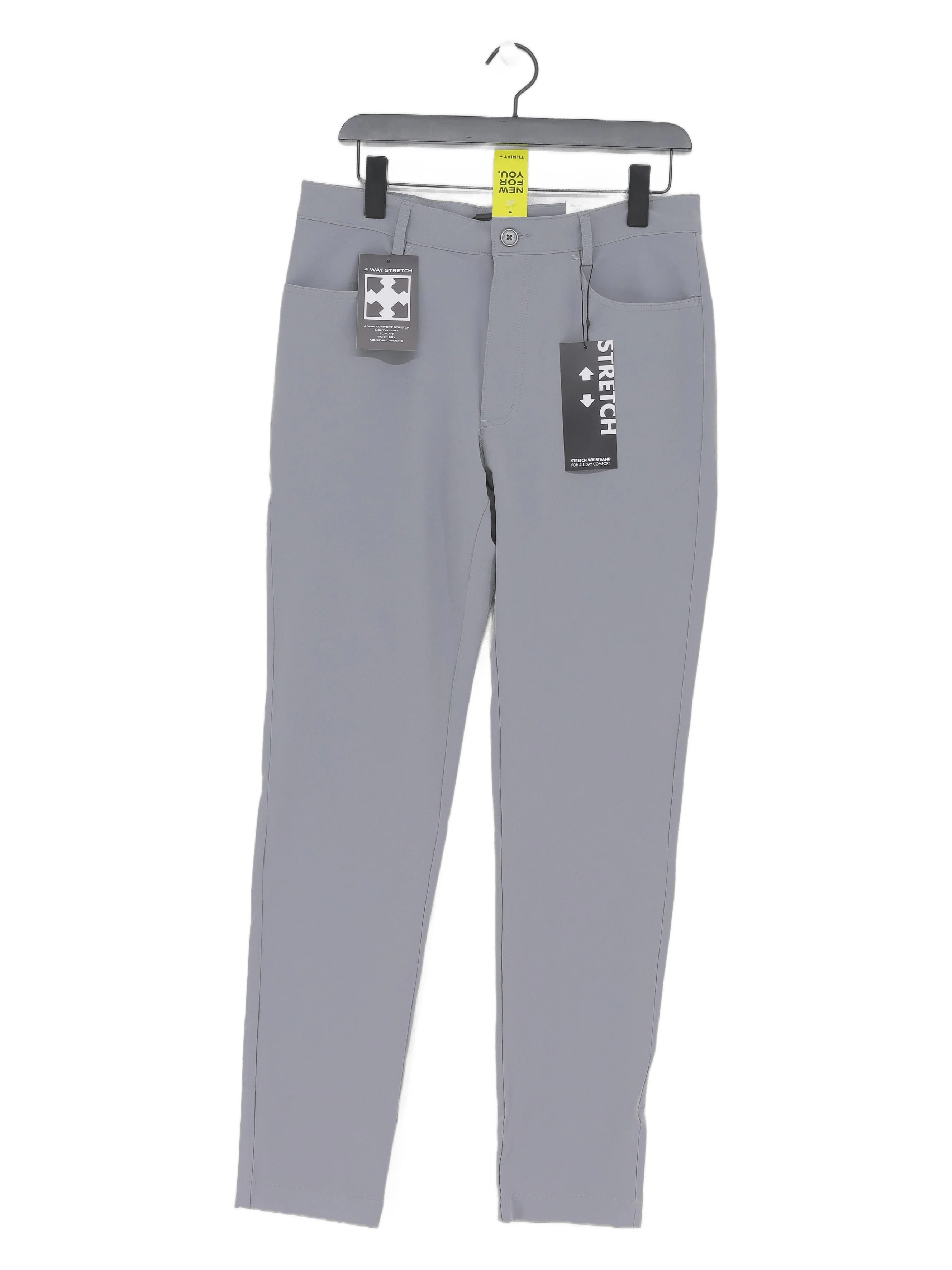 Calvin Klein Men's Trousers W 32 in Grey Polyester New with tags