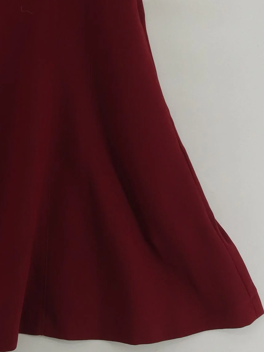 Calvin Klein Shirt Mini Dress M in Red - Image 4