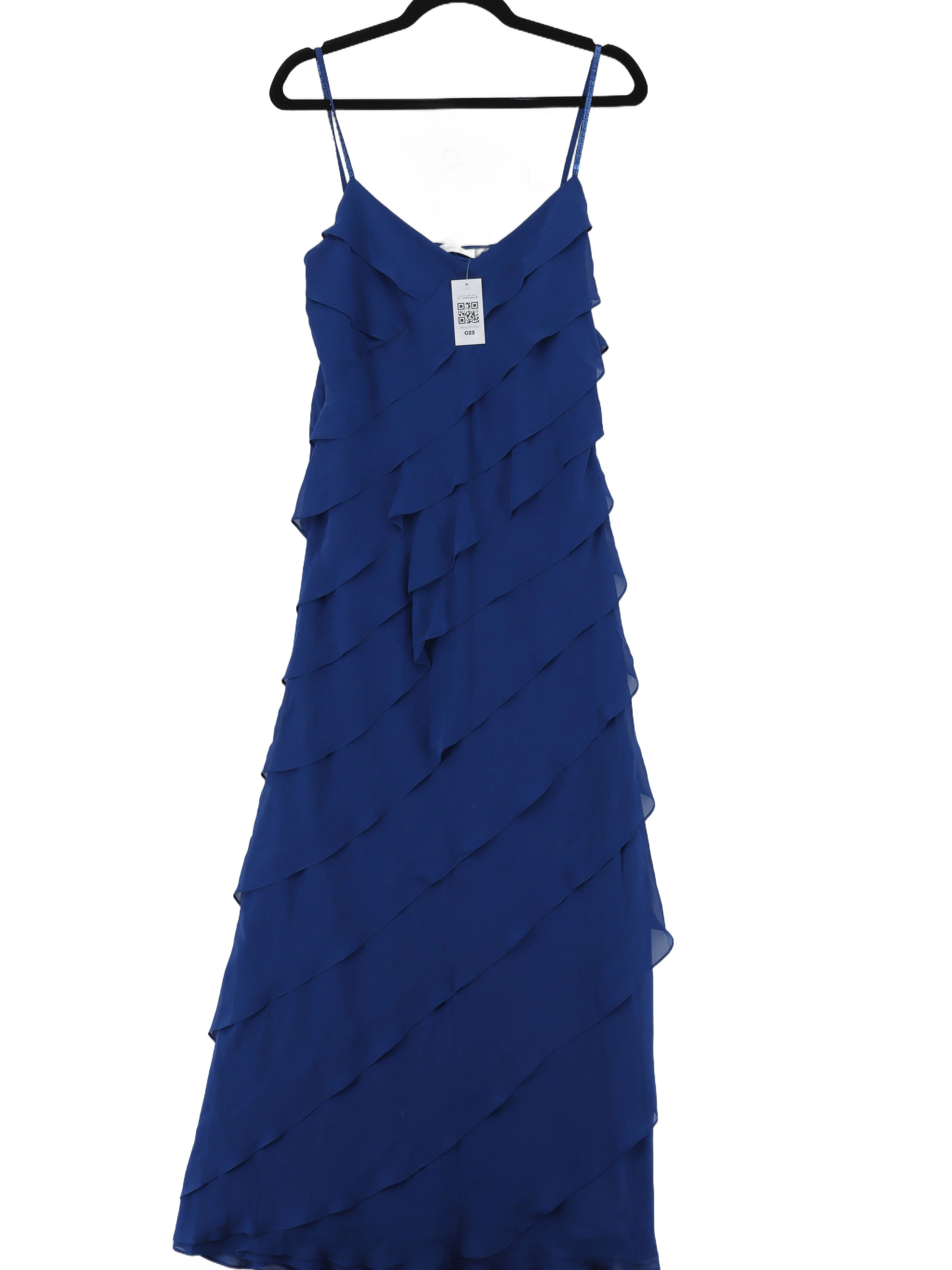 Calvin Klein Slip Midi Dress in Blue