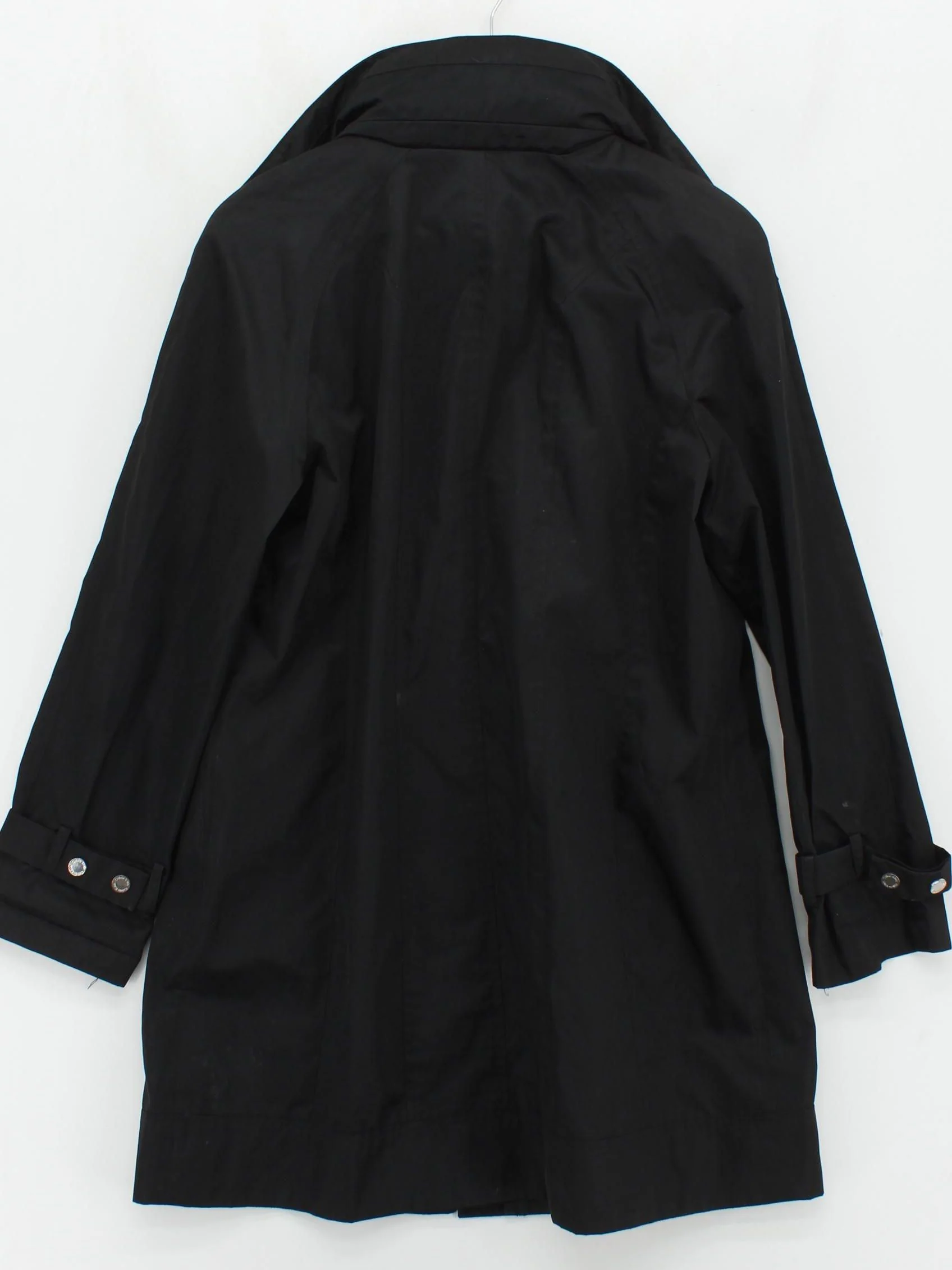 Calvin Klein Women's Coat M Black 100% Polyester Rain Coat - Image 2