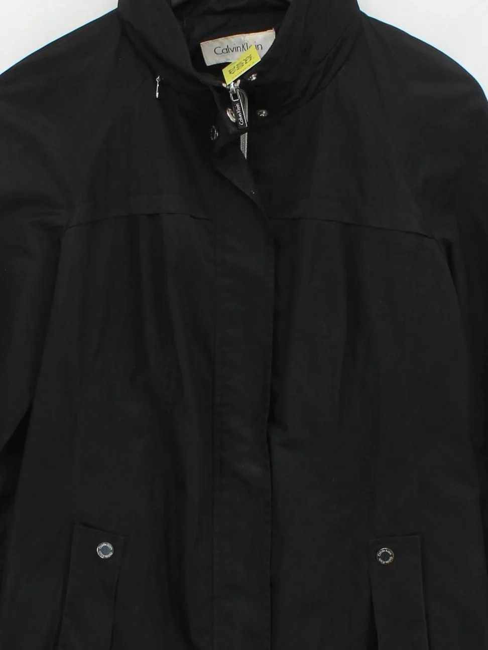 Calvin Klein Women's Coat M Black 100% Polyester Rain Coat - Image 3
